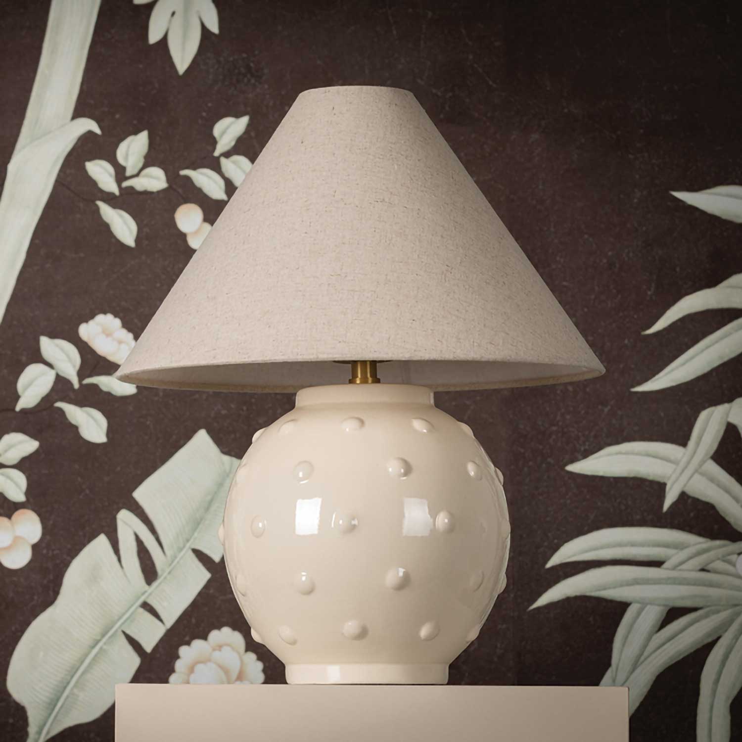 Annabelle - Lampe de chevet en céramique design vintage
