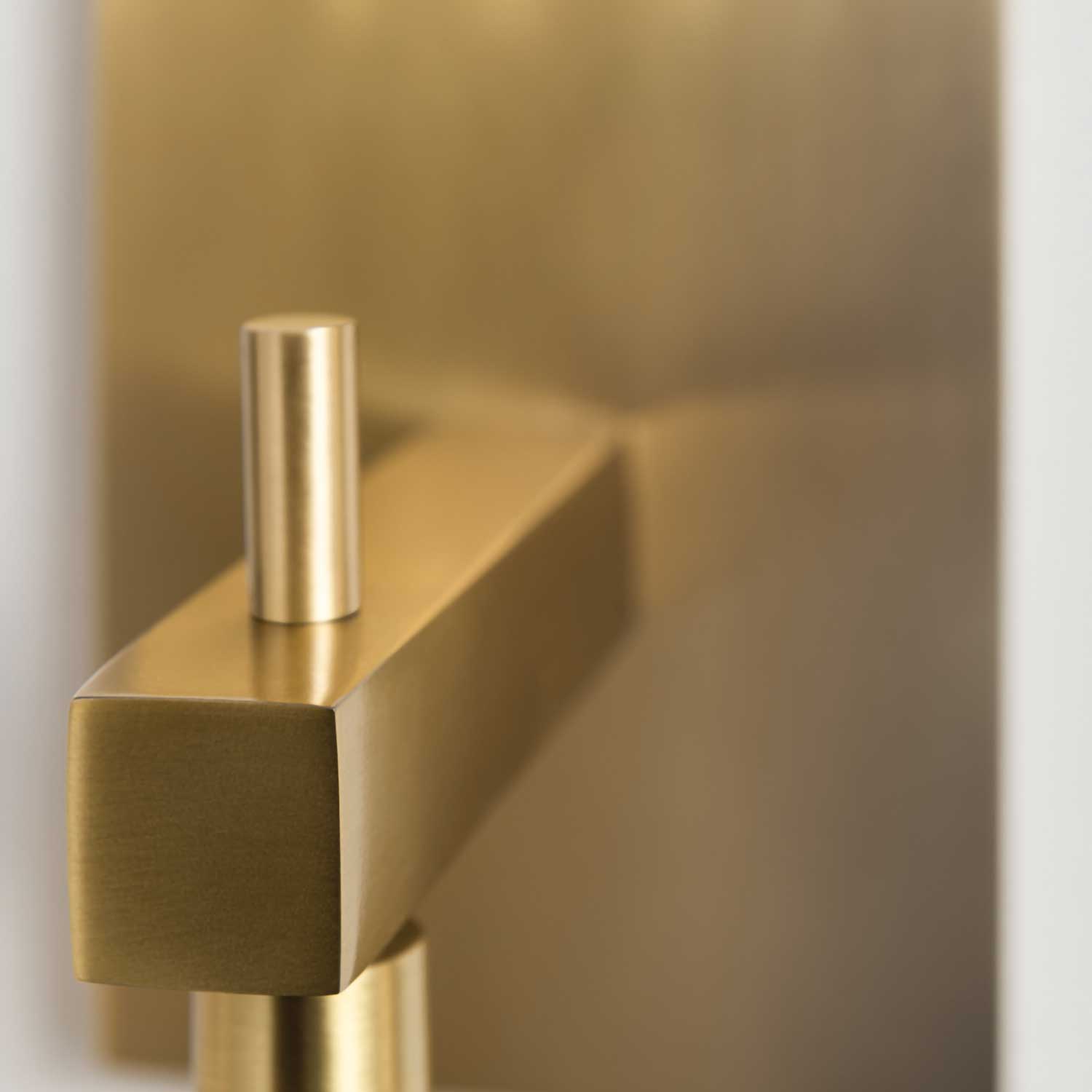 Ariana - Golden design wall sconce drop shape