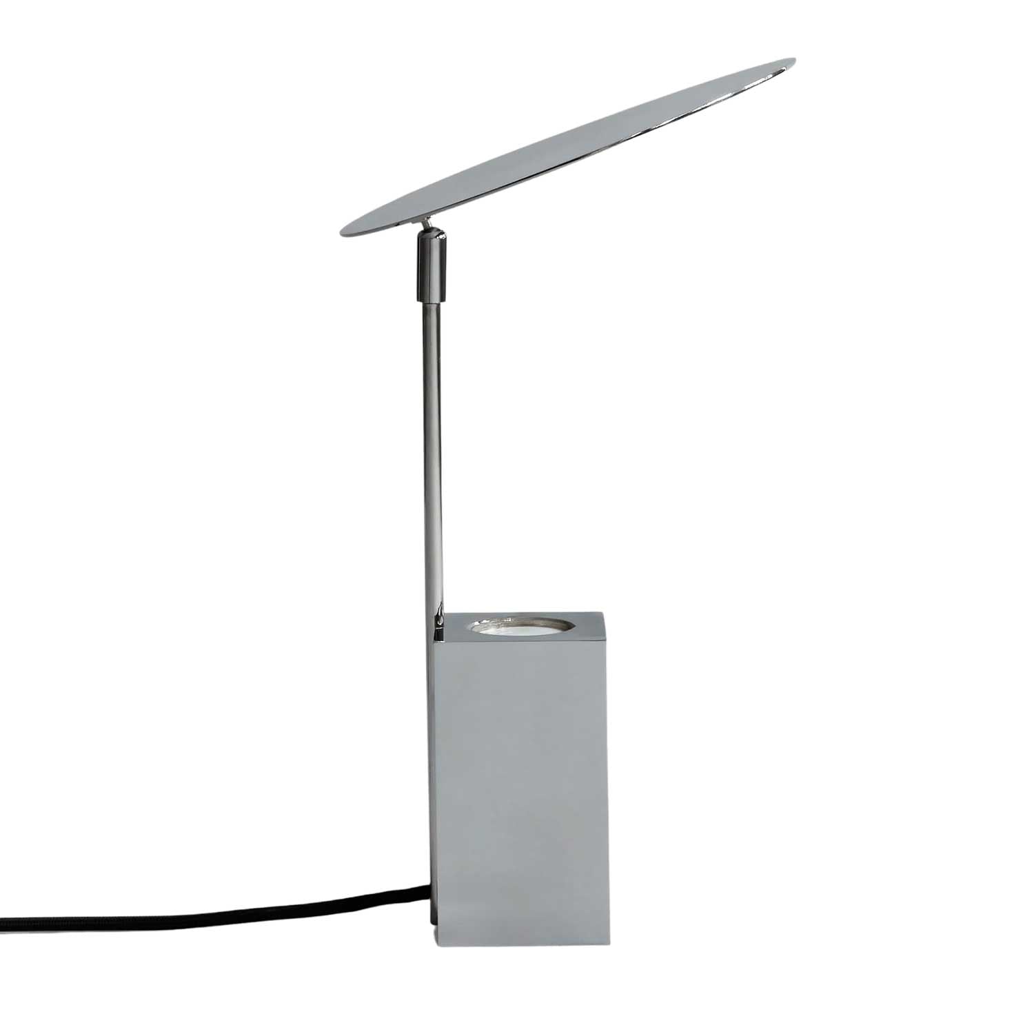 Reflect Table - Lampe de table en acier chromé pour salon moderne