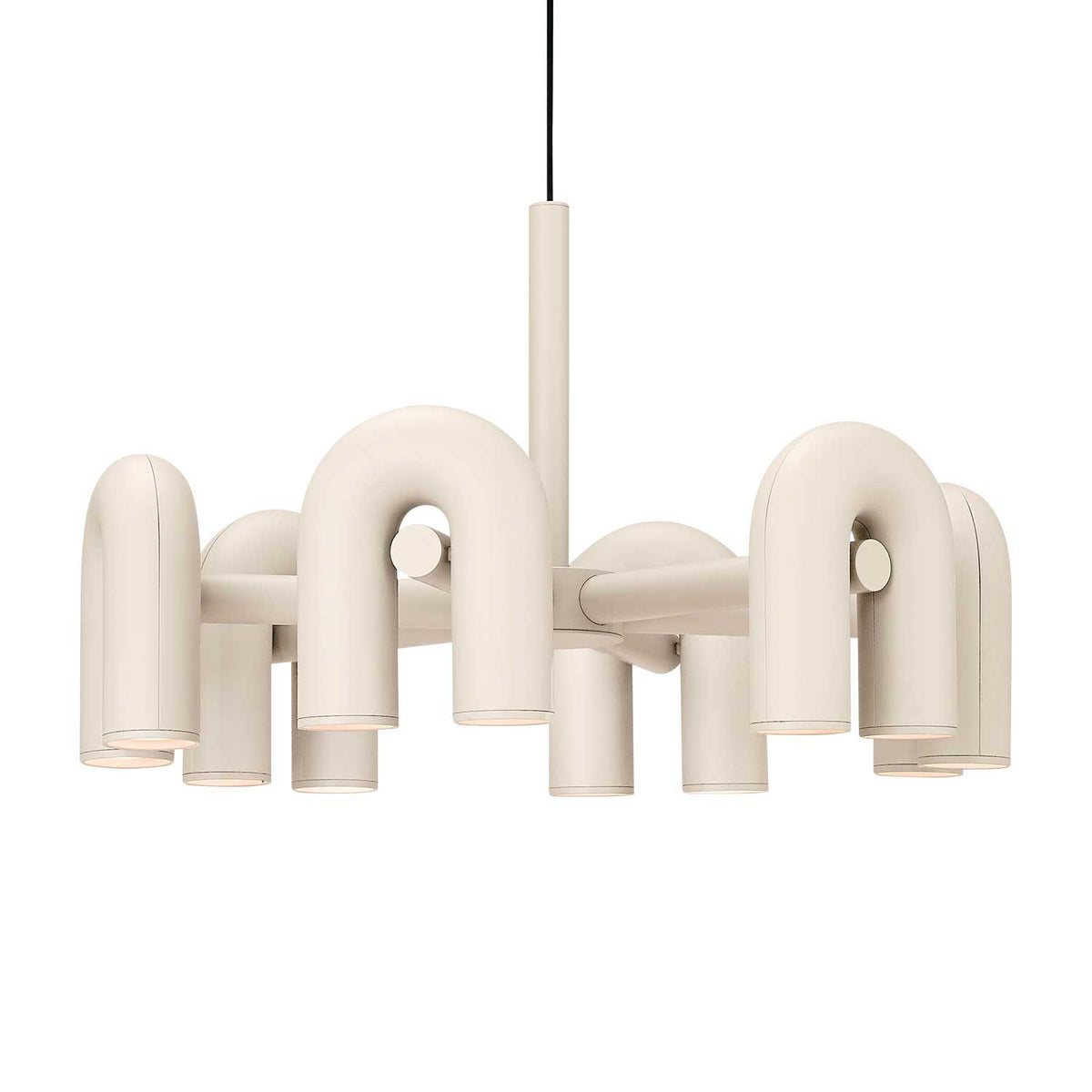 CIRKUS - Lámpara colgante contemporánea orientable de aluminio, Ø 36 o 56 cm