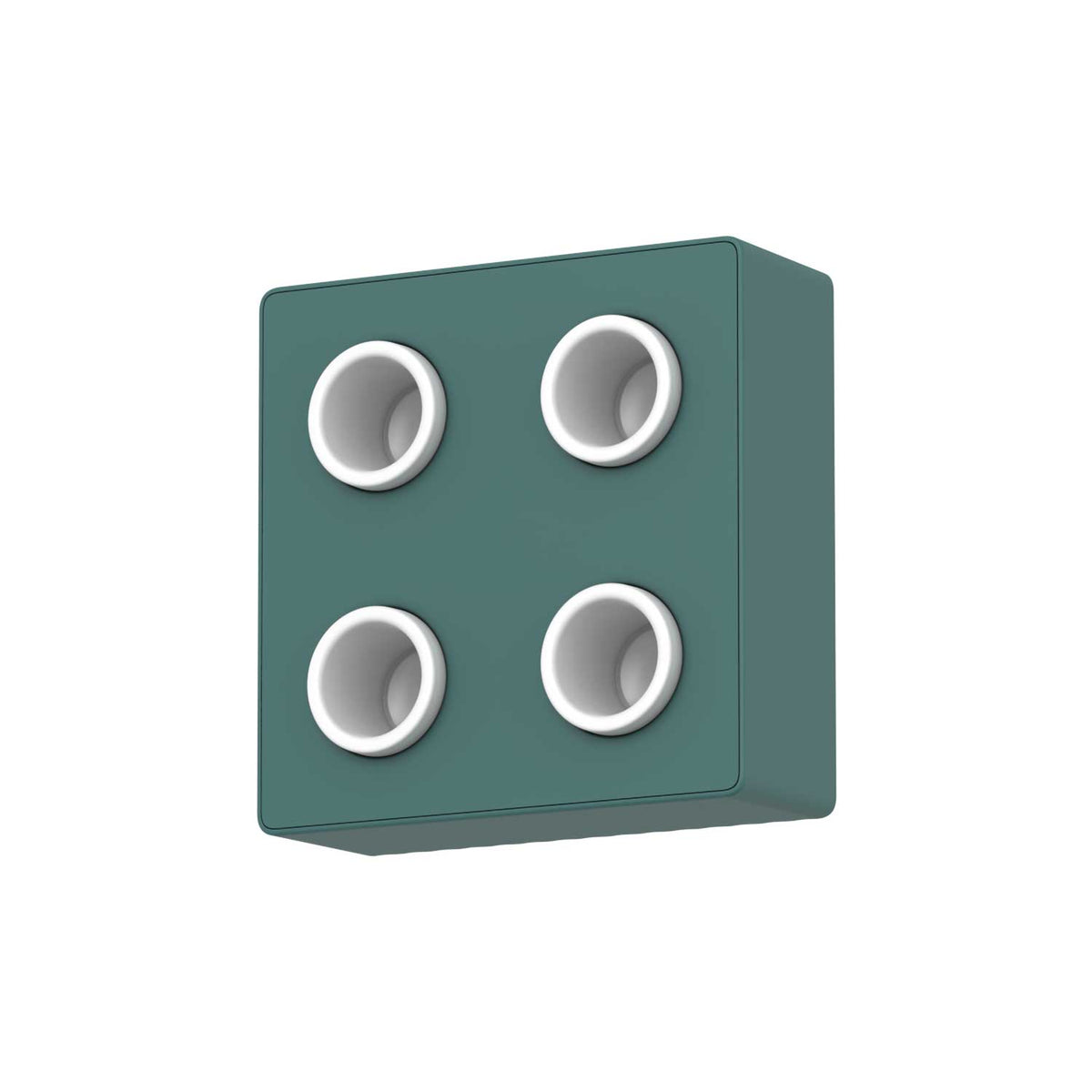 DOMINO - Aplique de pared LED modular de aluminio, anchura 20 cm