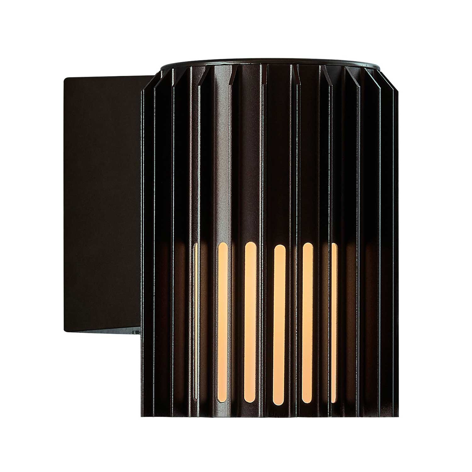 Aludra - Applique murale d'extérieur en acier design minimaliste