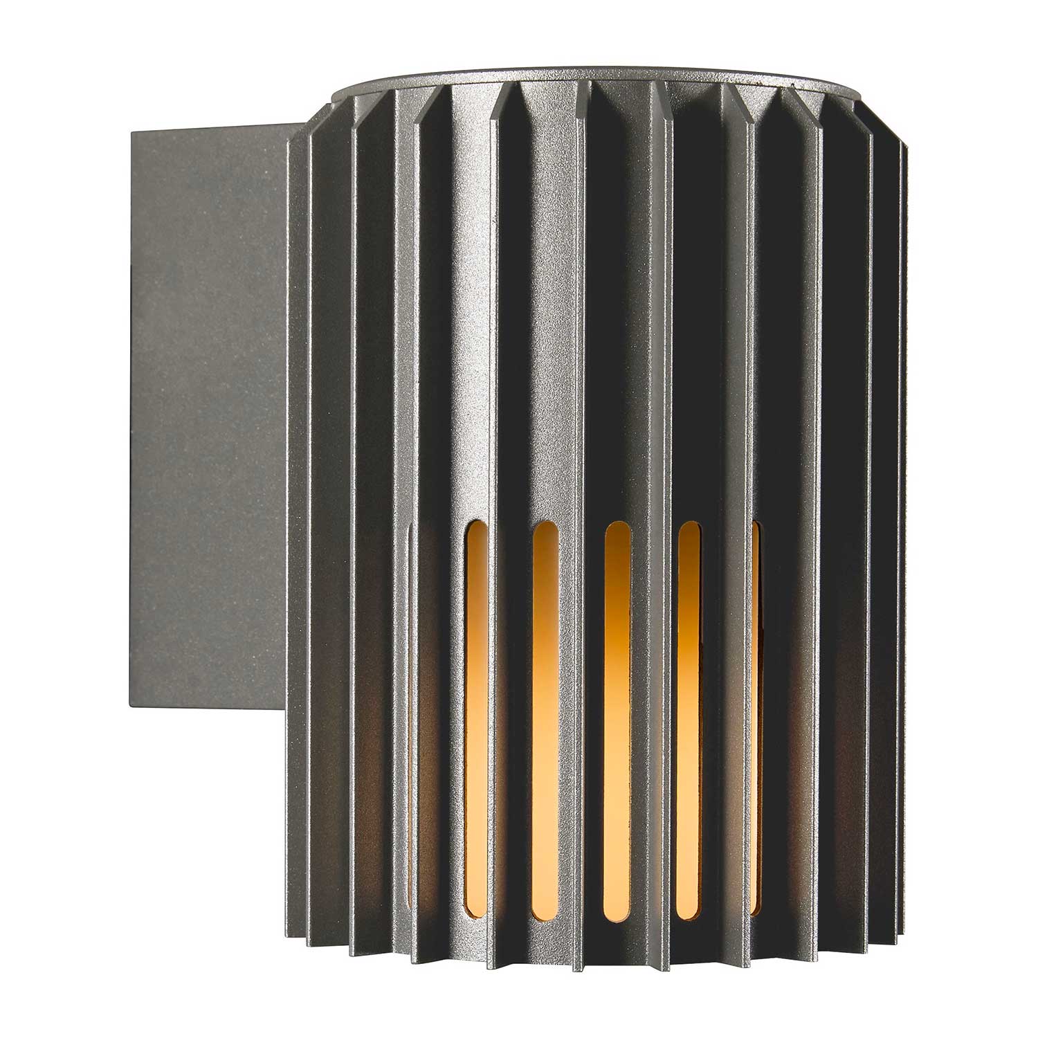 Aludra - Applique murale d'extérieur en acier design minimaliste