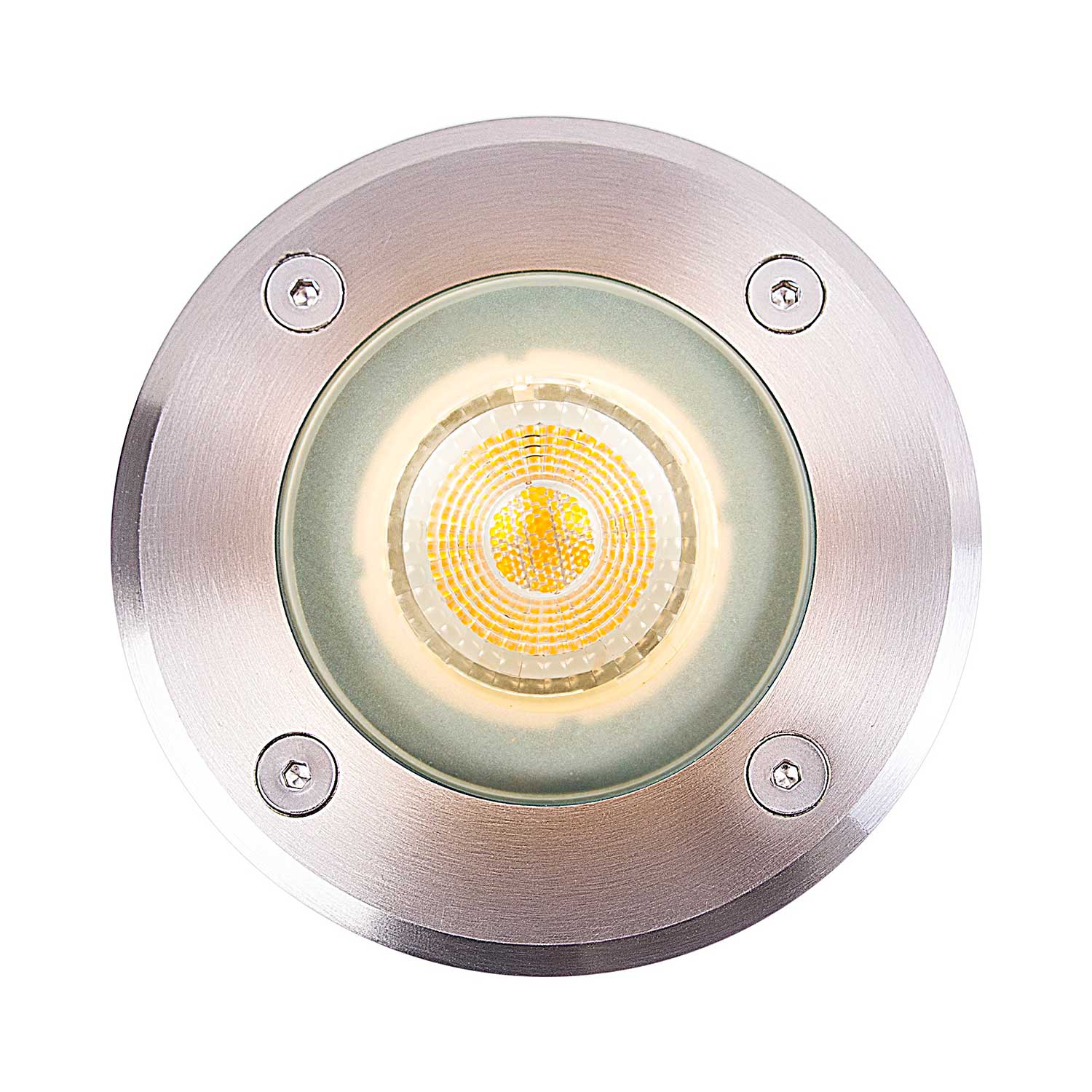 Andor - Spot rotondo incassato a pavimento per esterno giardino
