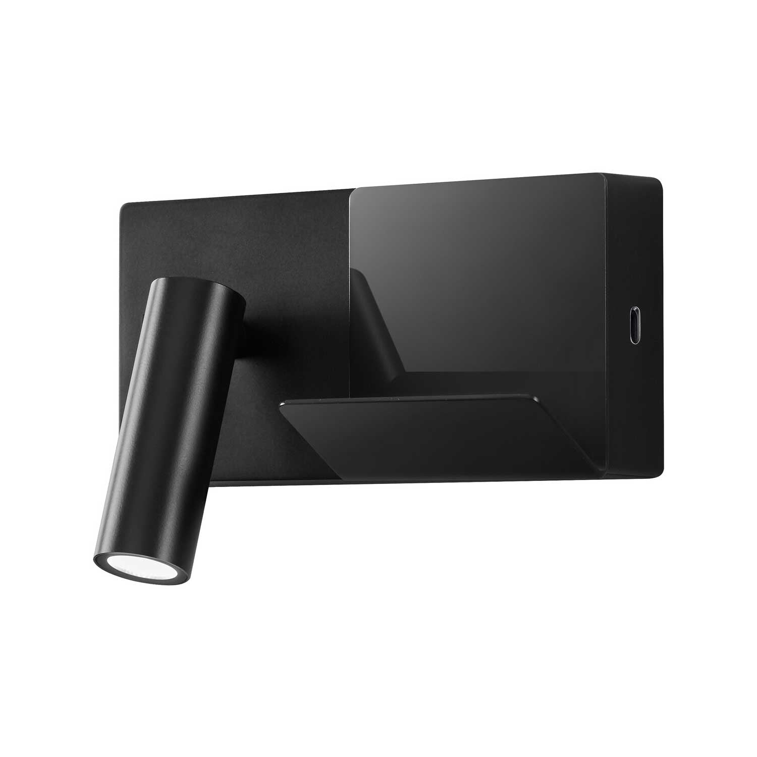 E-lamp Mini - Wall reading lamp with LED and USB-C charger