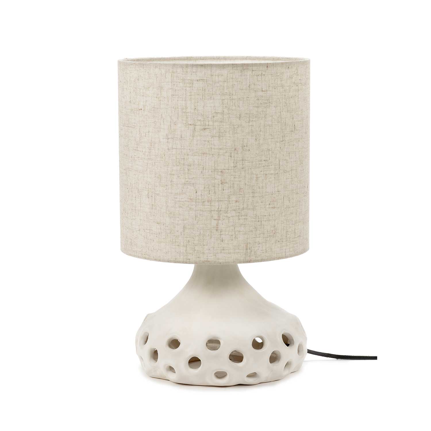 Oya 01 - Lampe à poser en grès