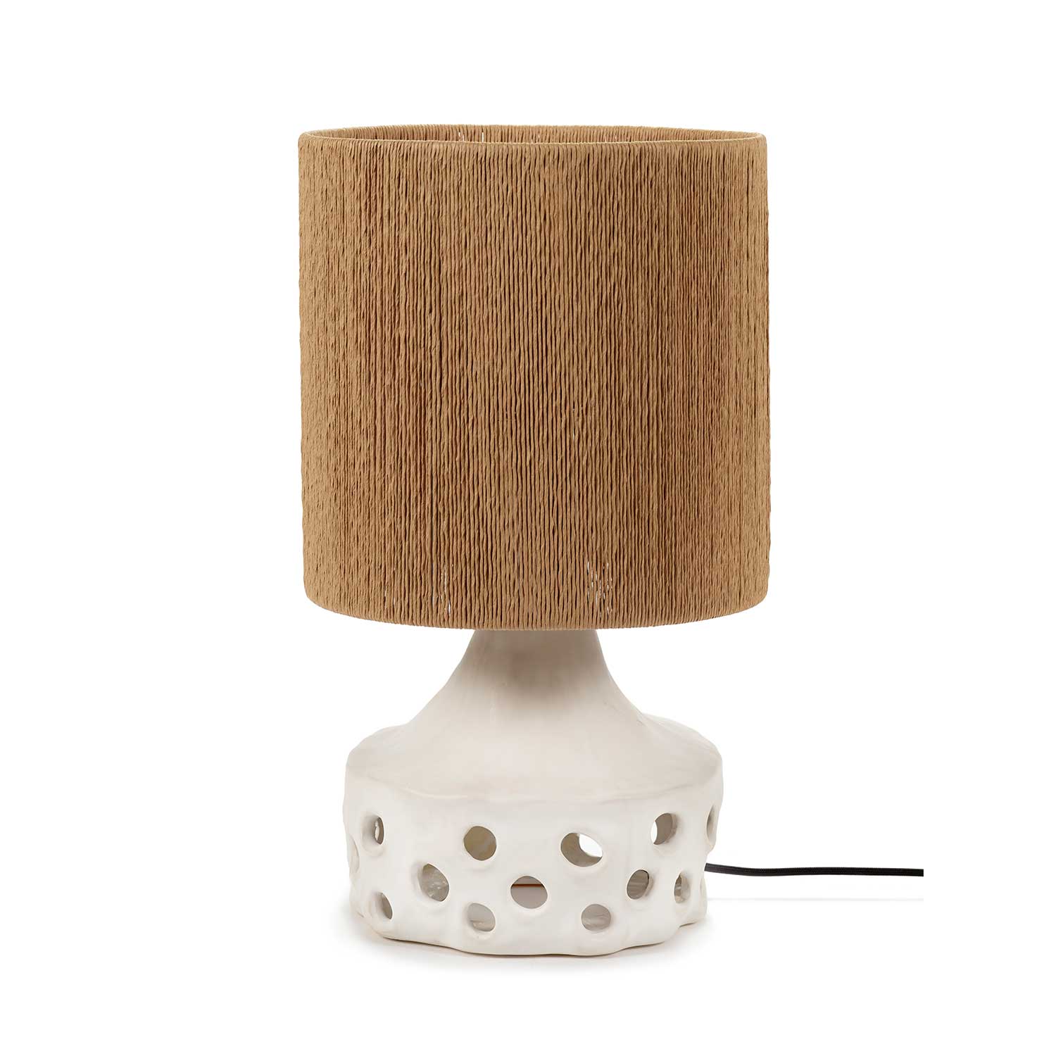Oya 02 - Lampe à poser en grès