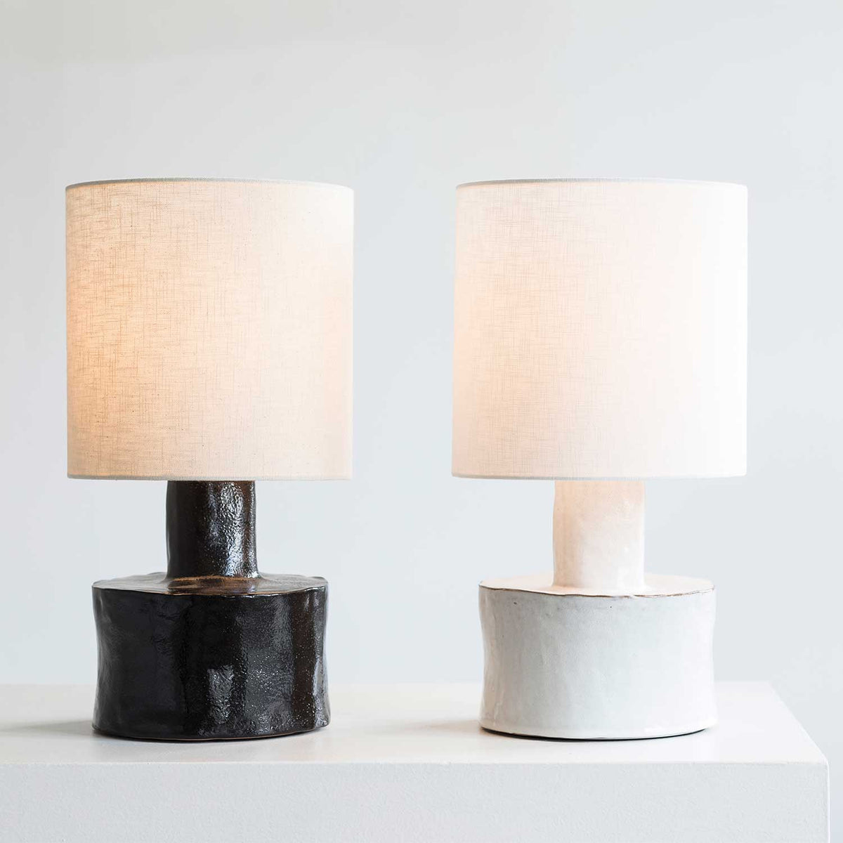 Catherine - Lampe à poser en grès