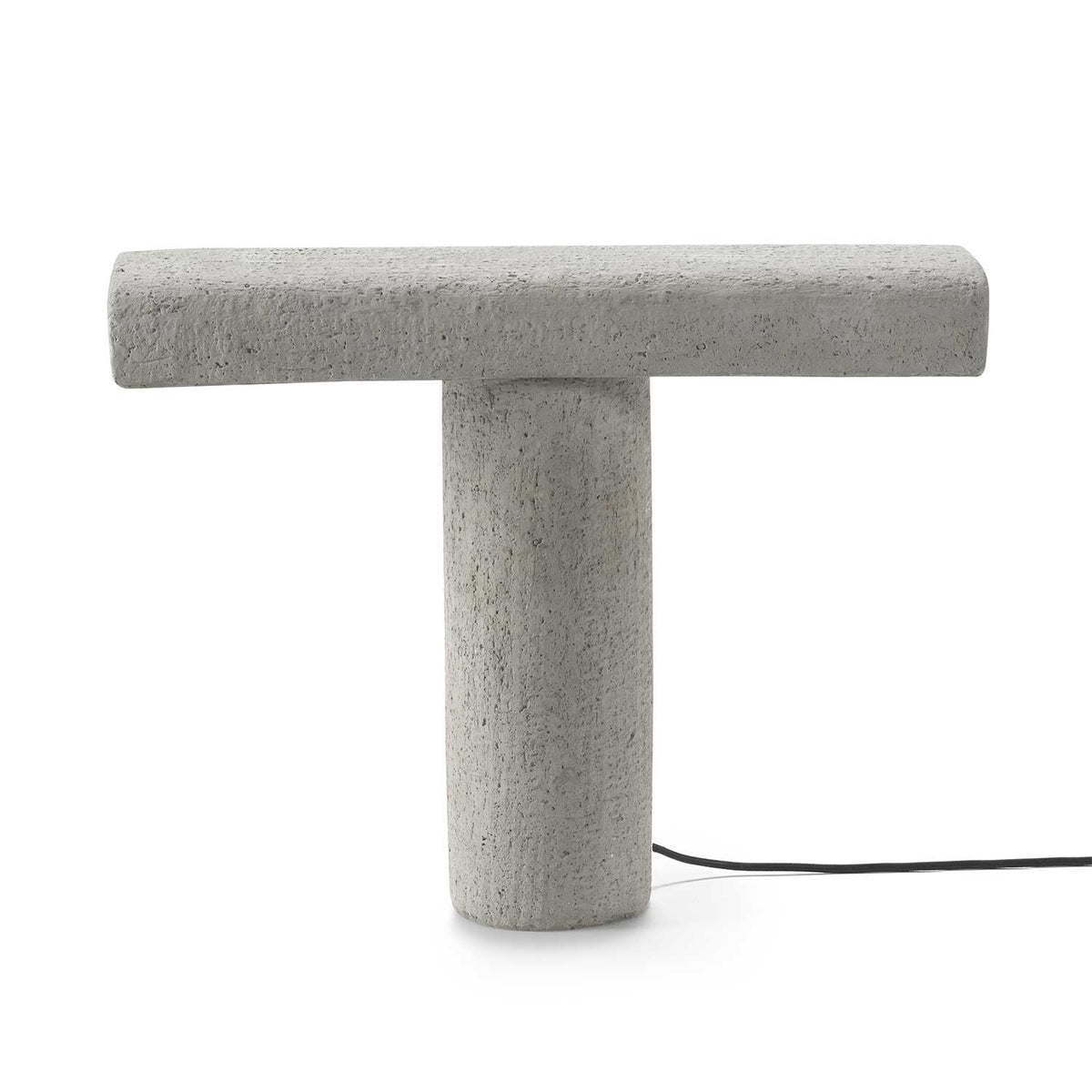 Fck - Lampe à poser en béton et aluminium, style industriel