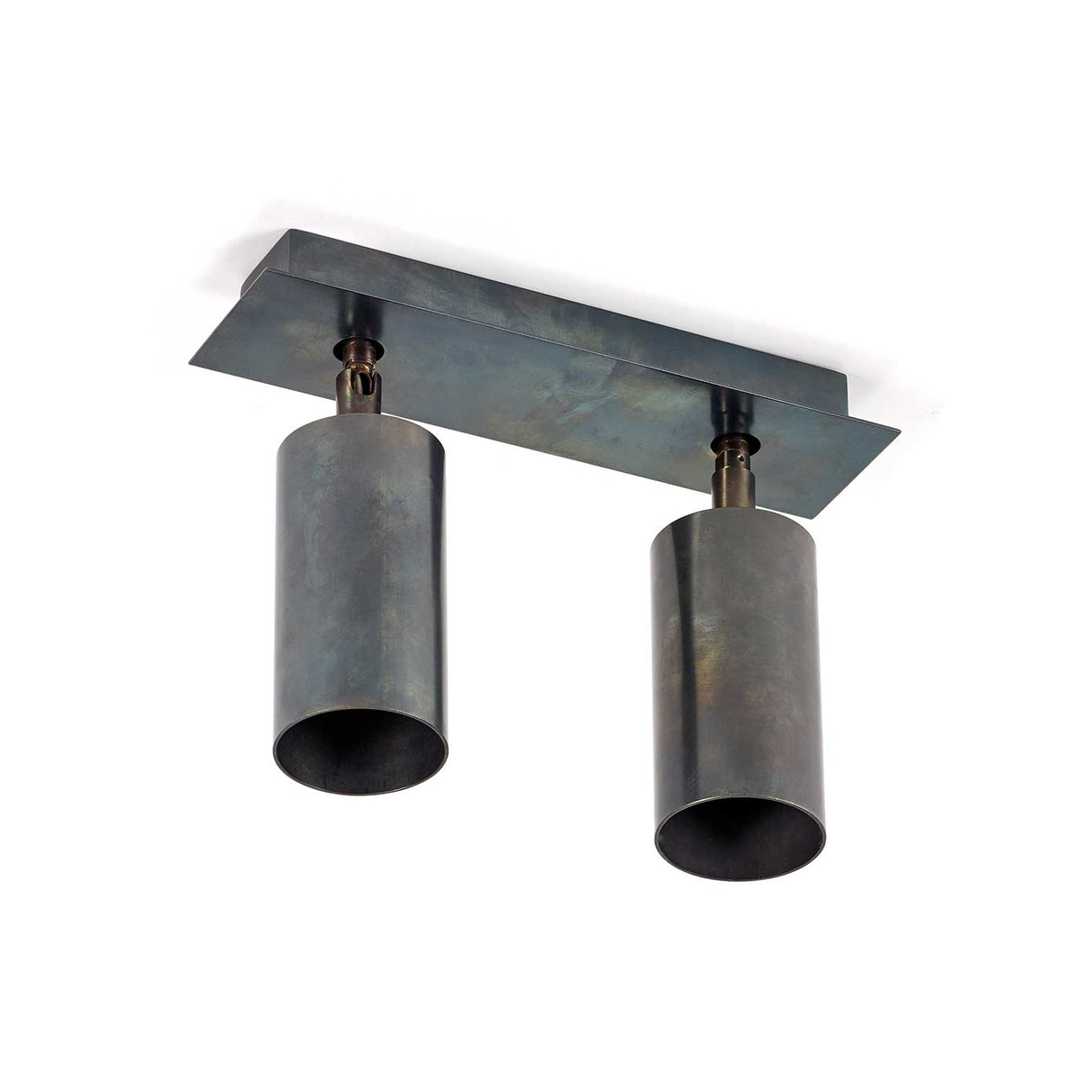 Sofisticato Nr.21 - Spot en acier bleui, style industriel
