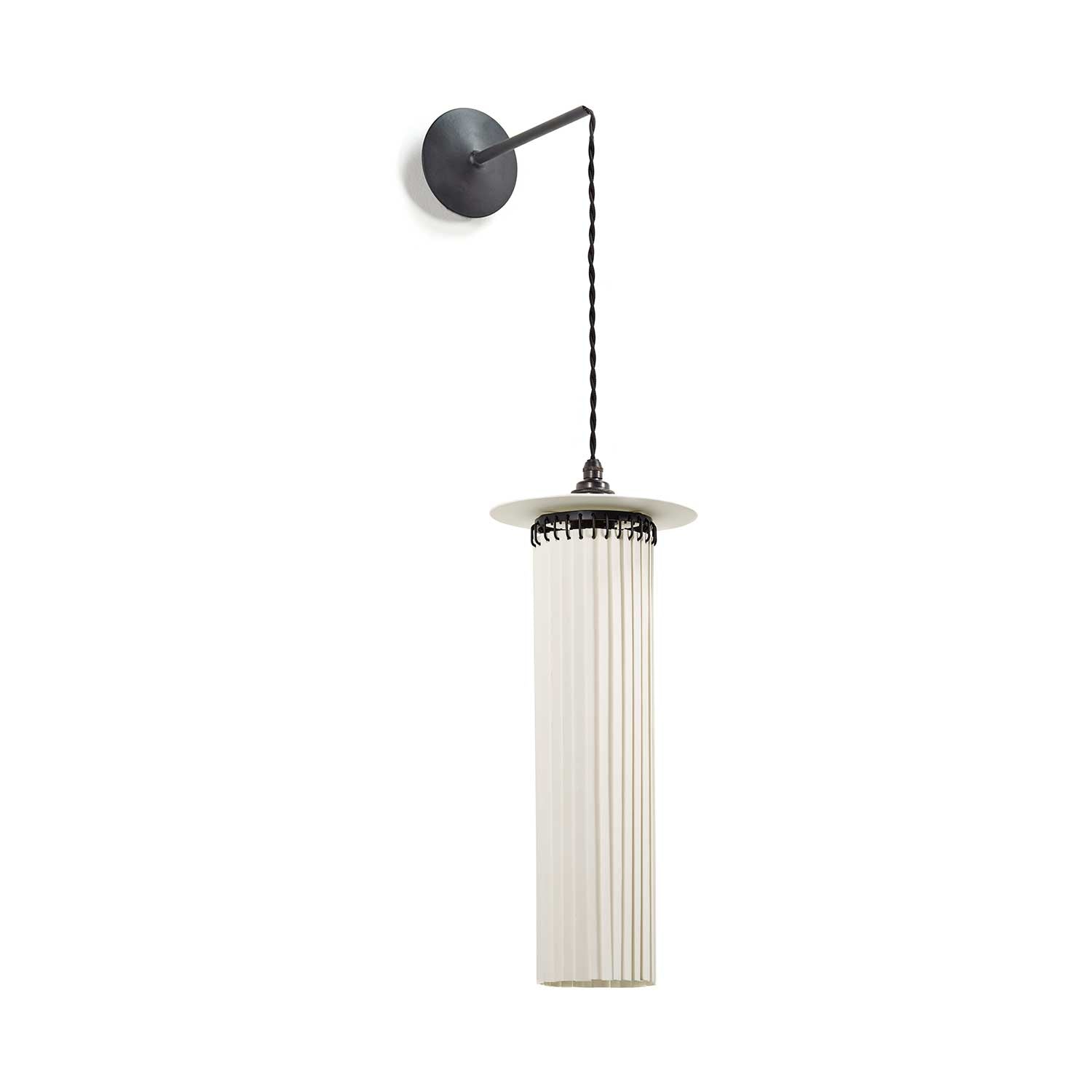 Olga 3 - Applique murale en acier et porcelaine, style minimaliste