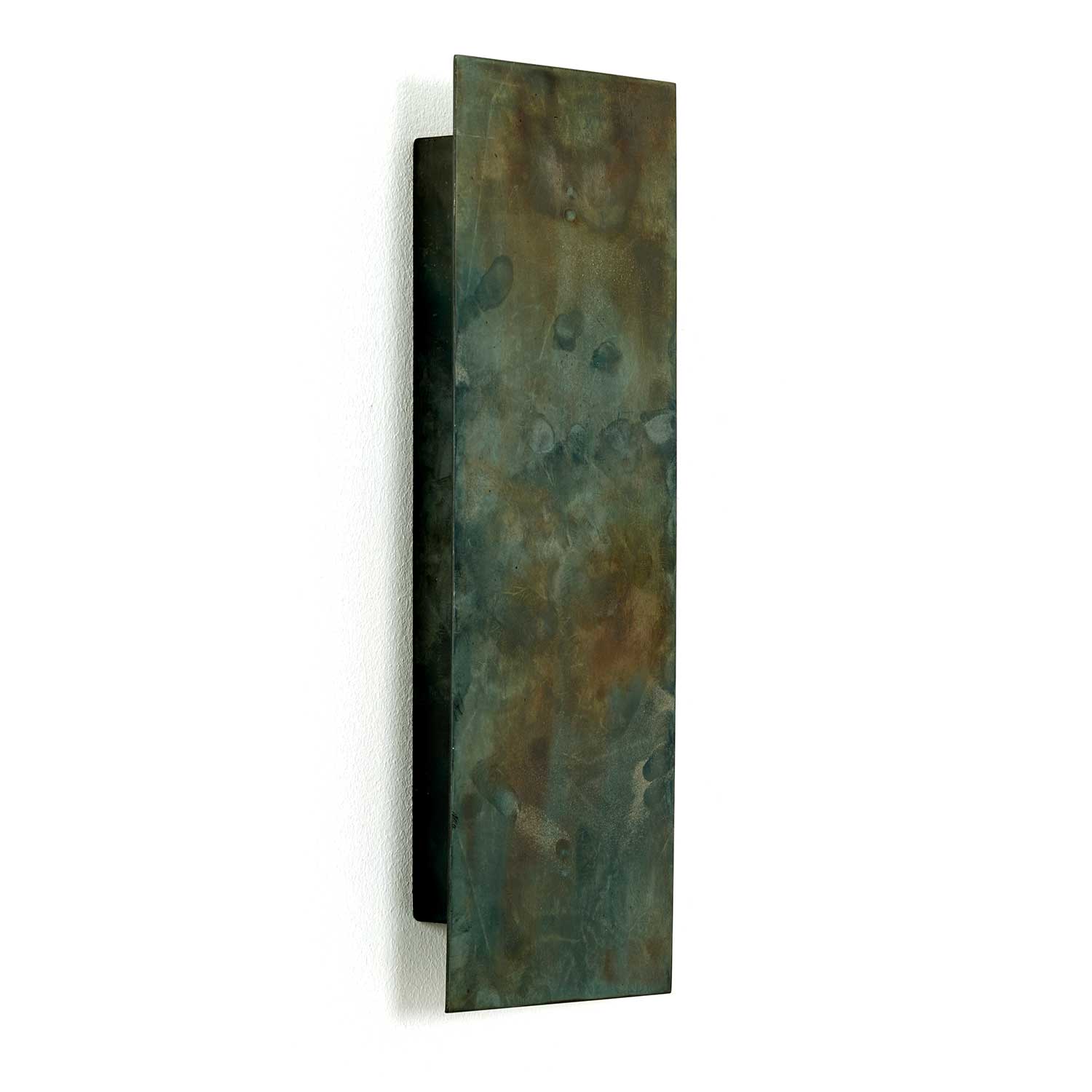Sofisticato Nr.41 - Applique murale LED en acier bleui, style industriel