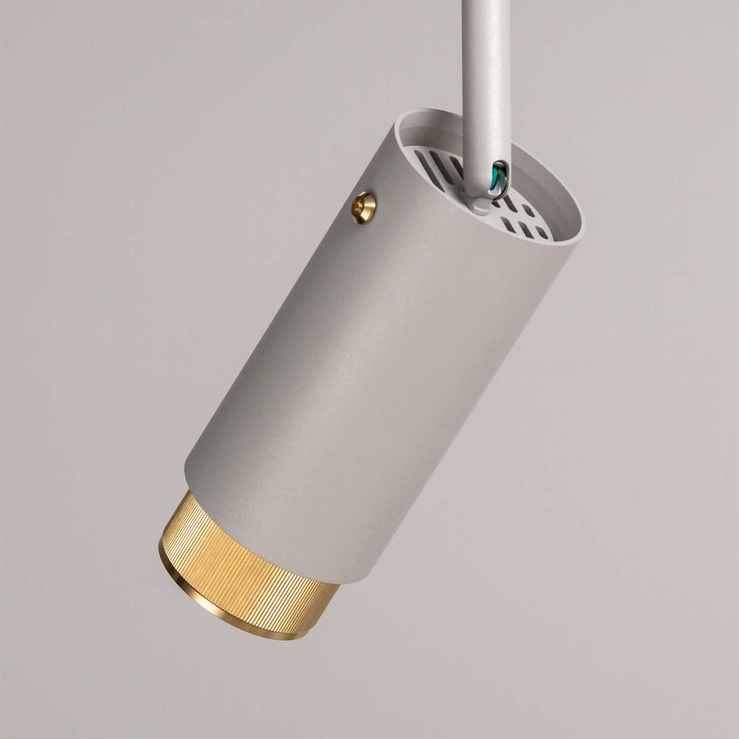 Exhaust Linear - Deckenstrahler schwenkbar aus Stahl im zeitgenössischen Design