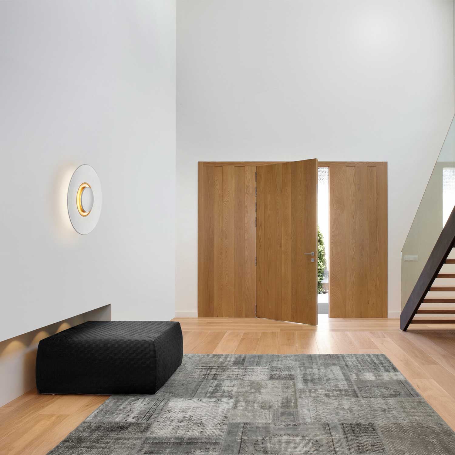 Big Bang - Large LED wall light with modern design for living room