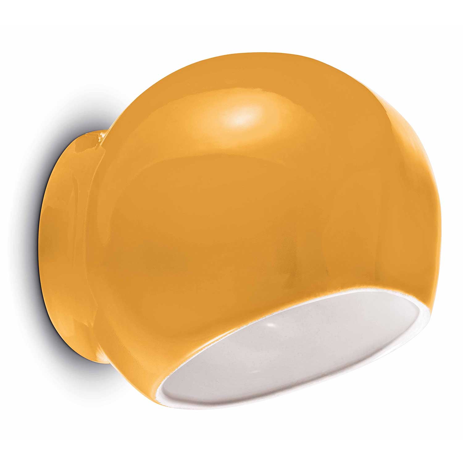 Ayrton - Applique murale rétro en céramique coloré pour salon