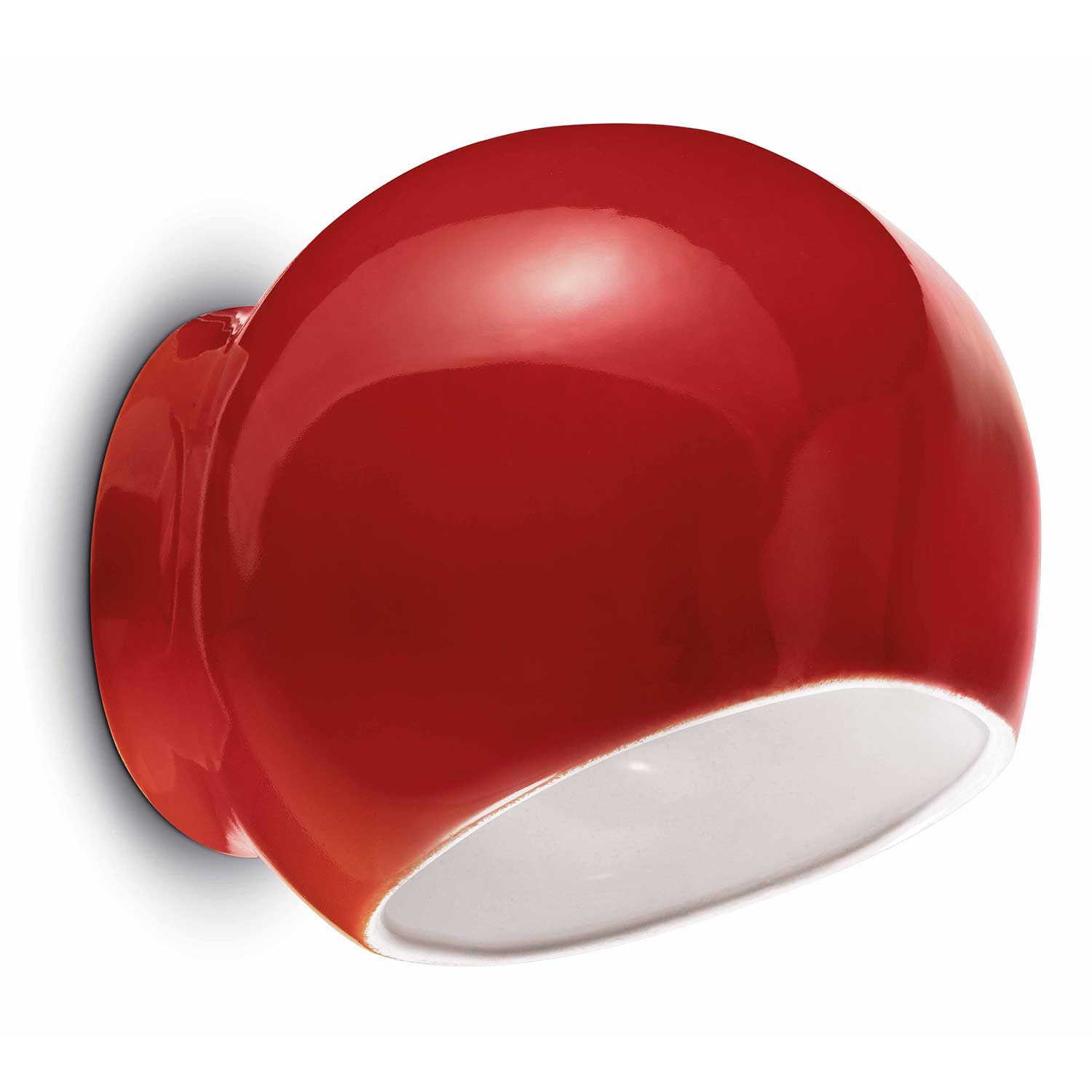 Ayrton - Applique murale rétro en céramique coloré pour salon