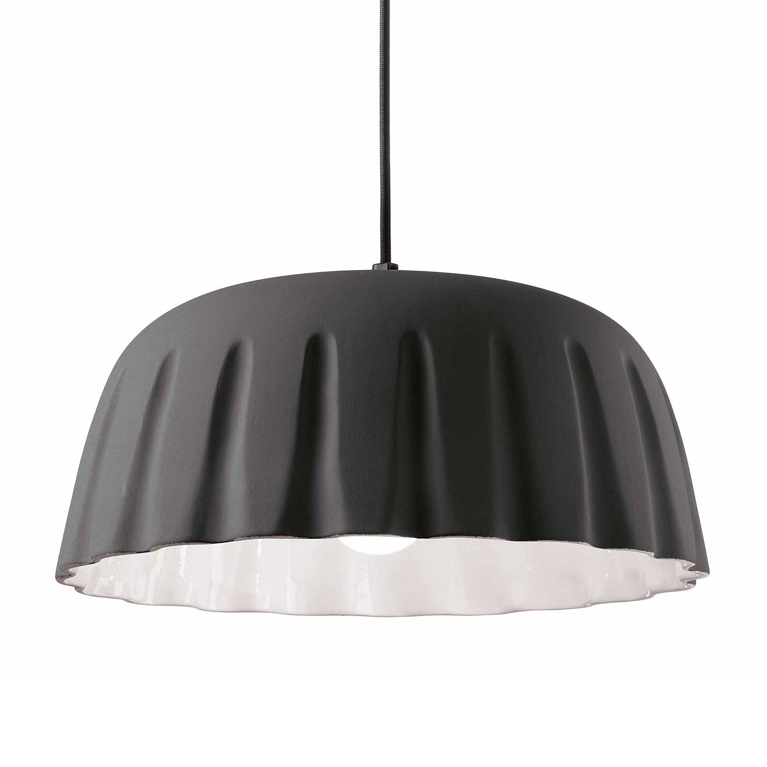 Madame Grés - Ceramic flower pendant light for dining room