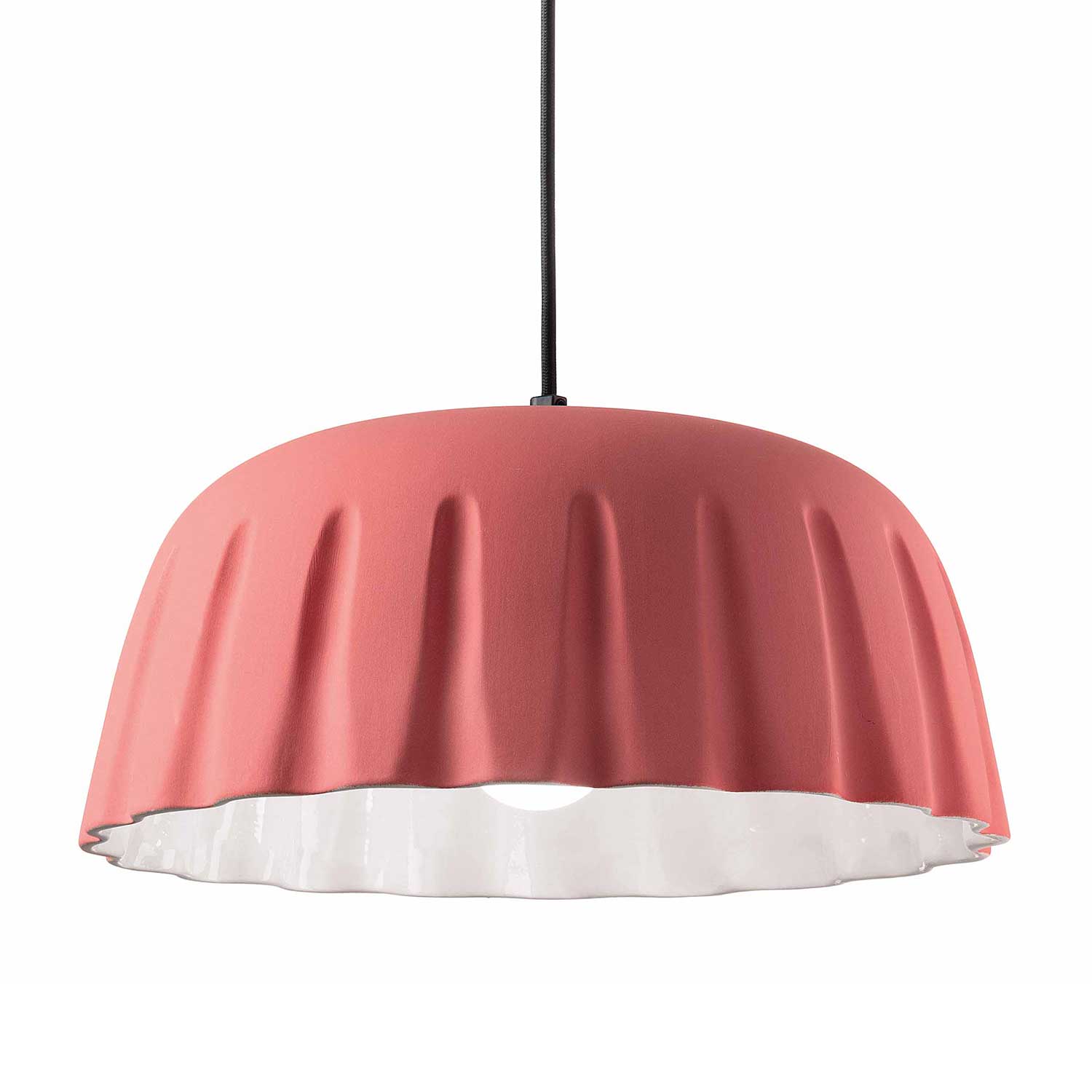 Madame Grés - Suspension fleur en céramique pour salle à manger