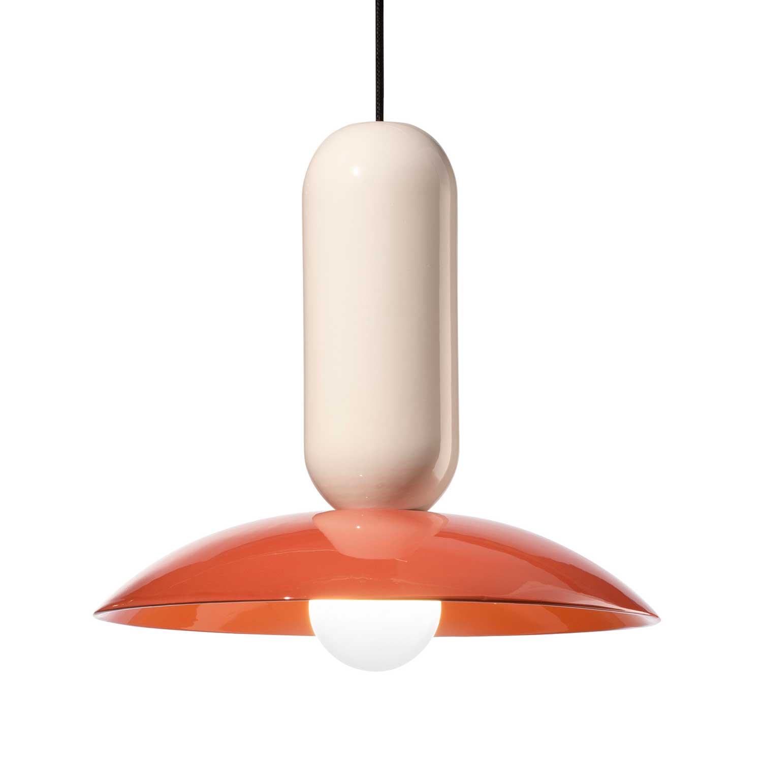Pau - Ceramic designer pendant light for contemporary living room