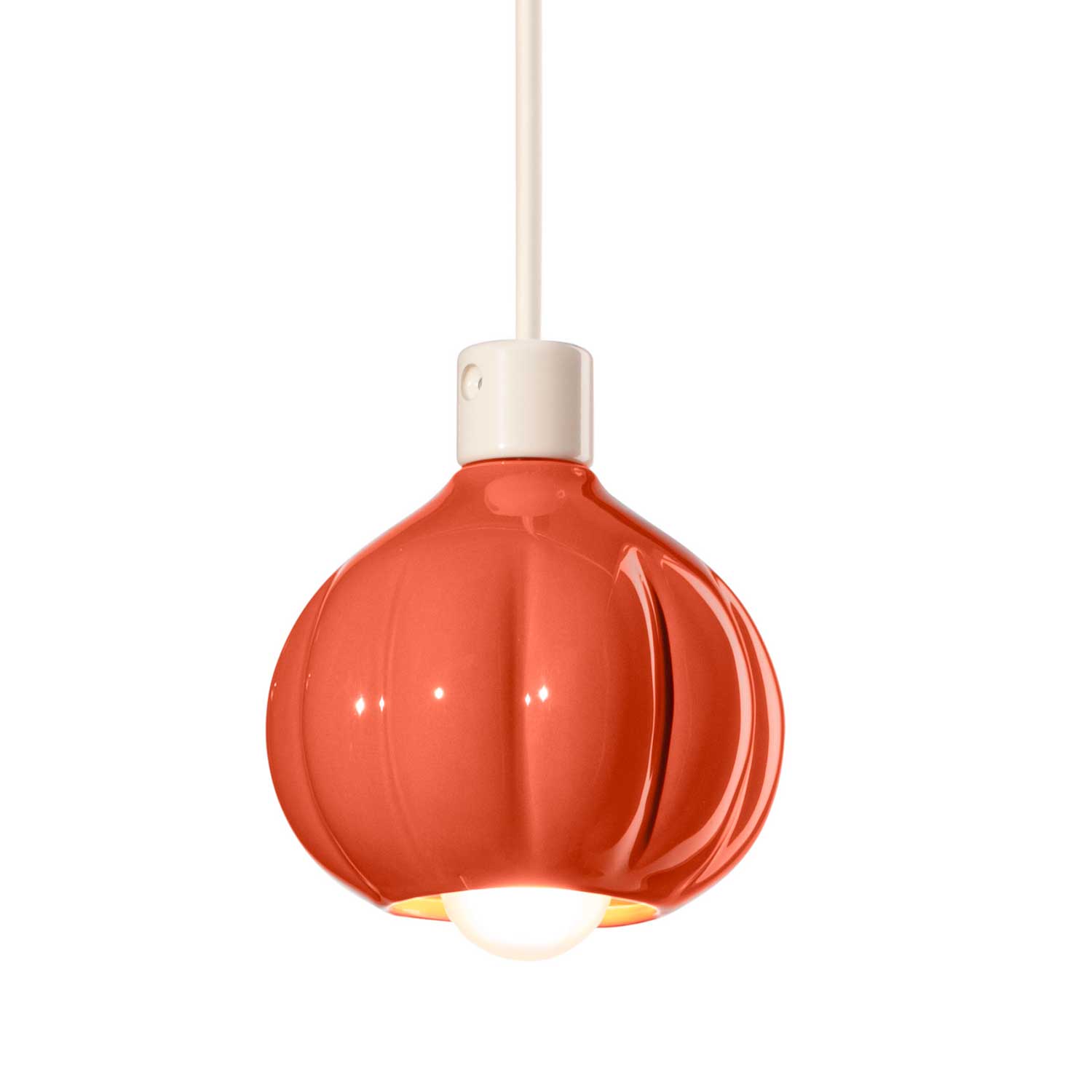 Afoxé - Petit lustre en céramique design pour chambre moderne