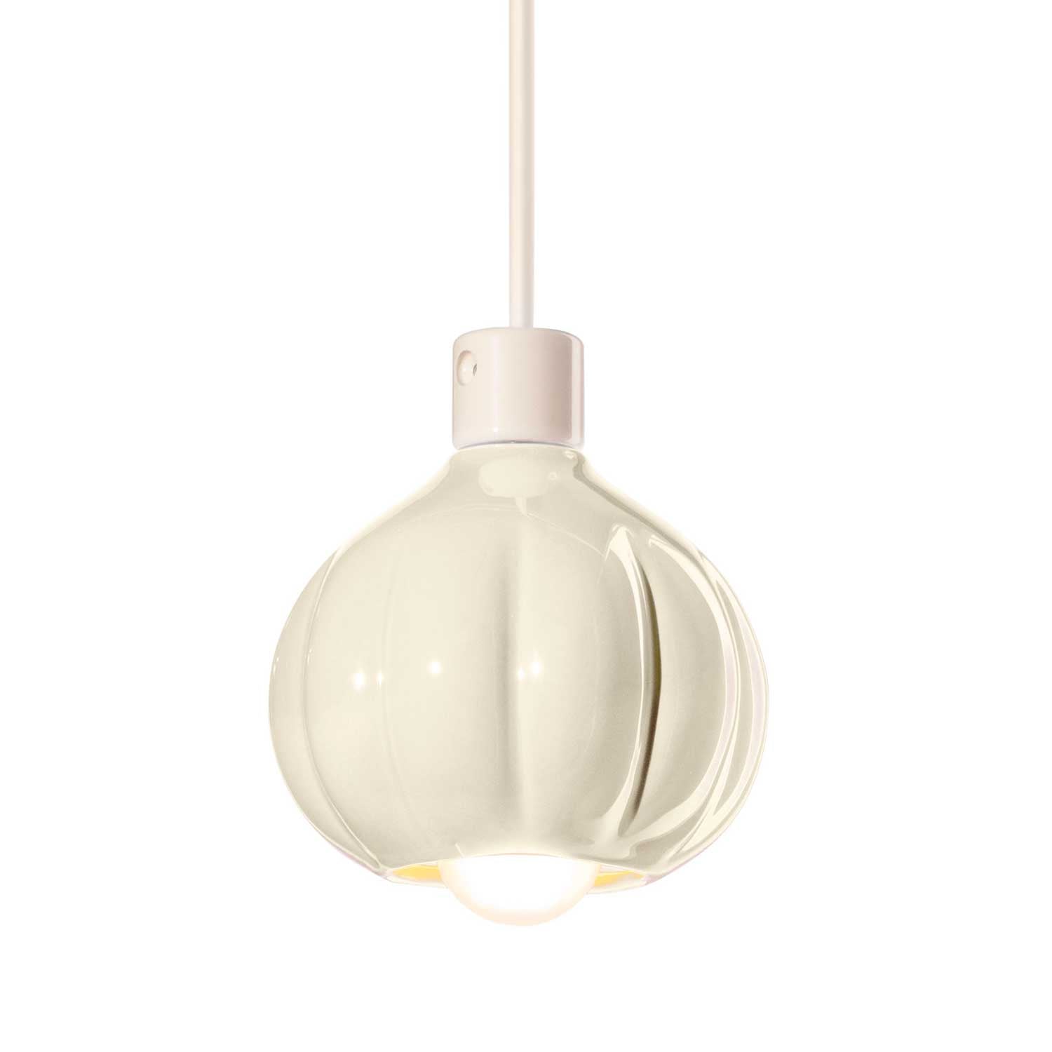 Afoxé - Petit lustre en céramique design pour chambre moderne