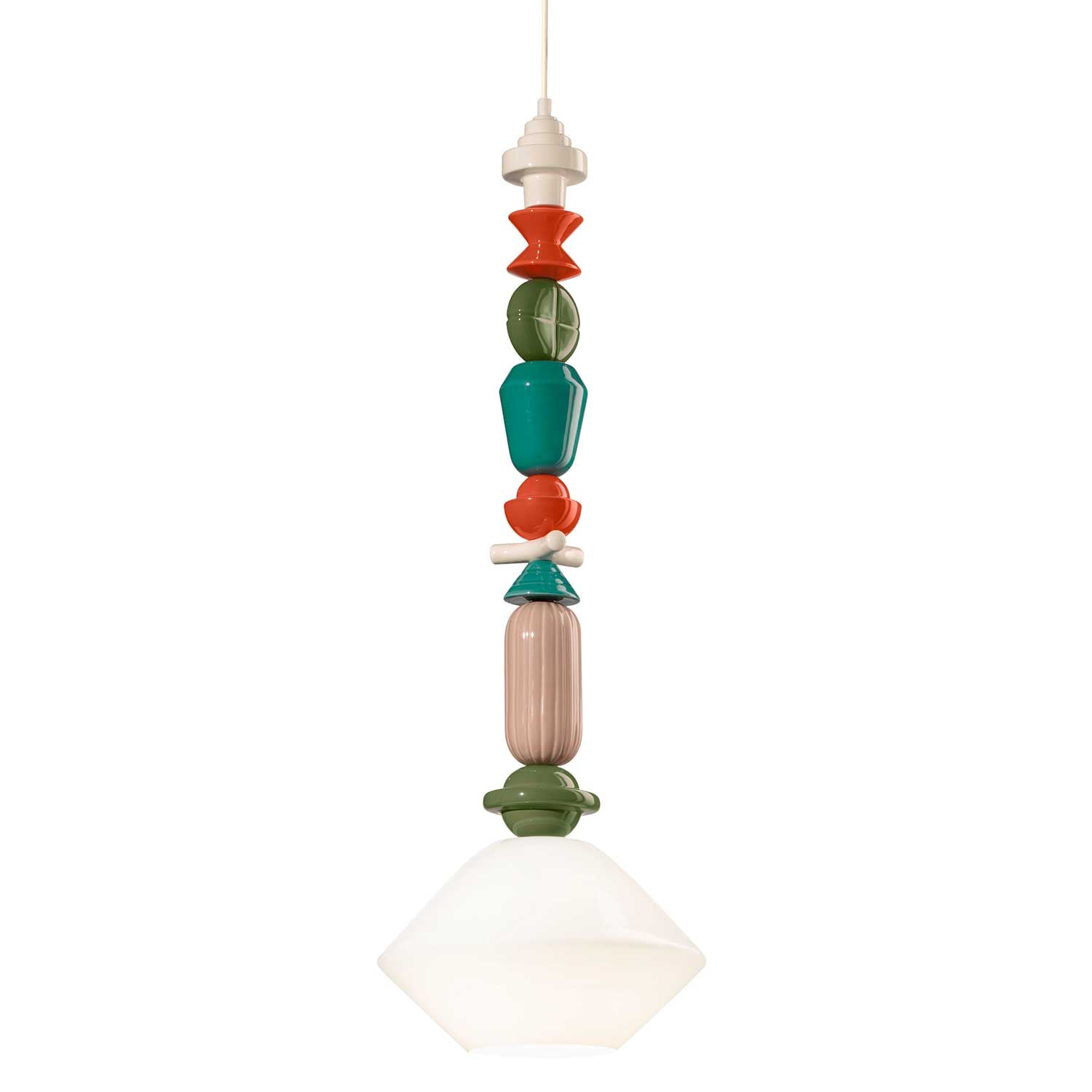 Lariat - Ceramic pendant light for designer dining room