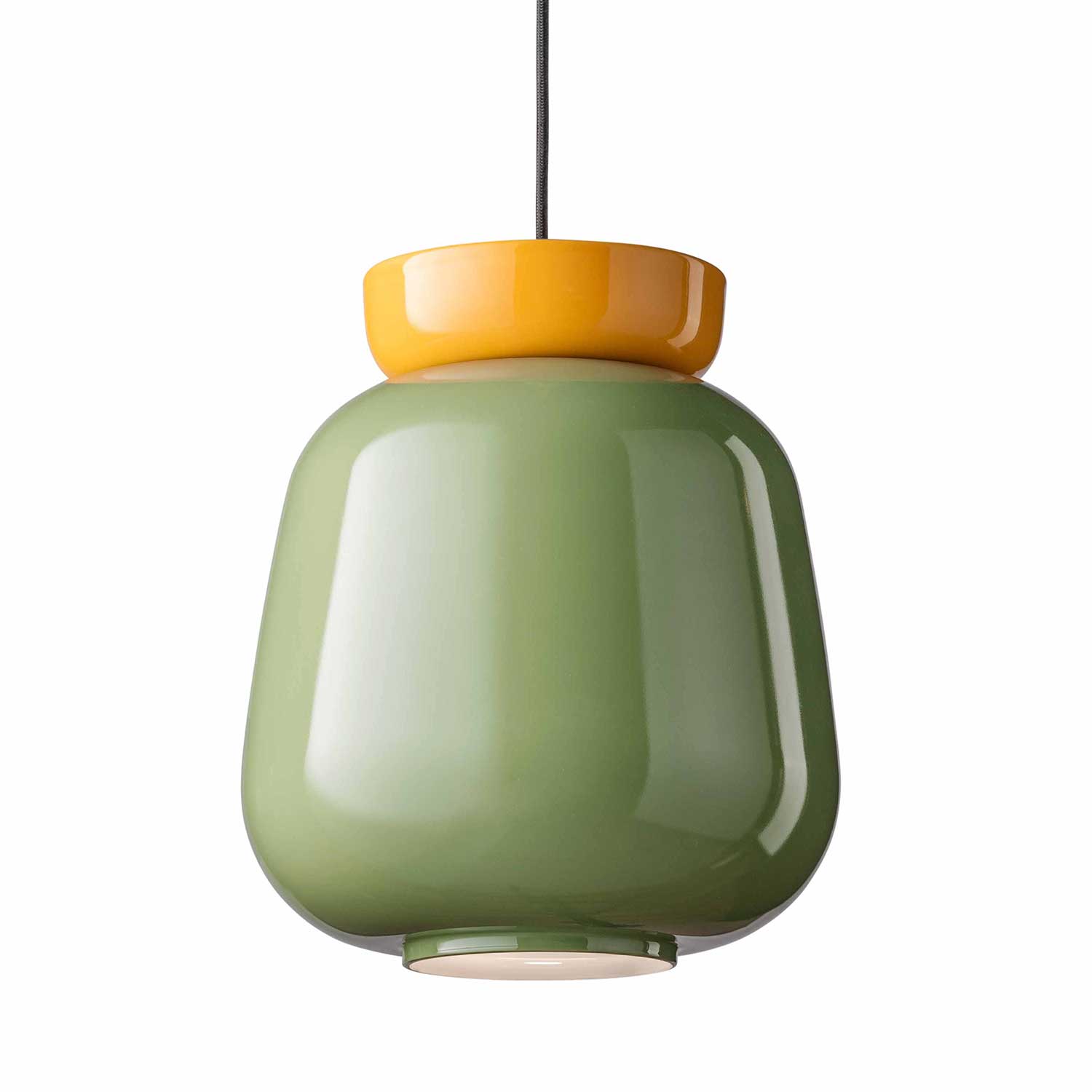 Corcovado - Colorful ceramic designer chandelier for modern office