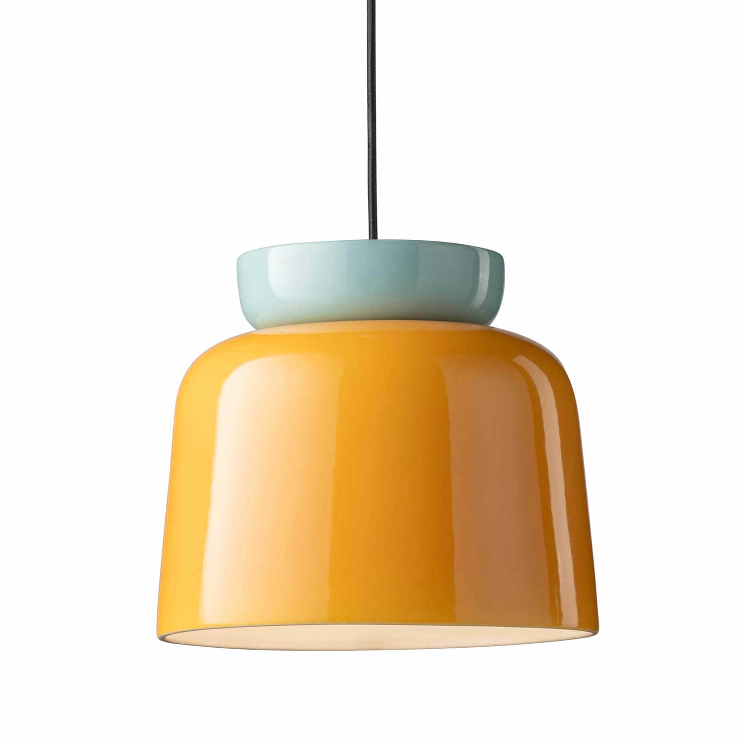 Corcovado - Two-tone ceramic pendant light for modern kitchen