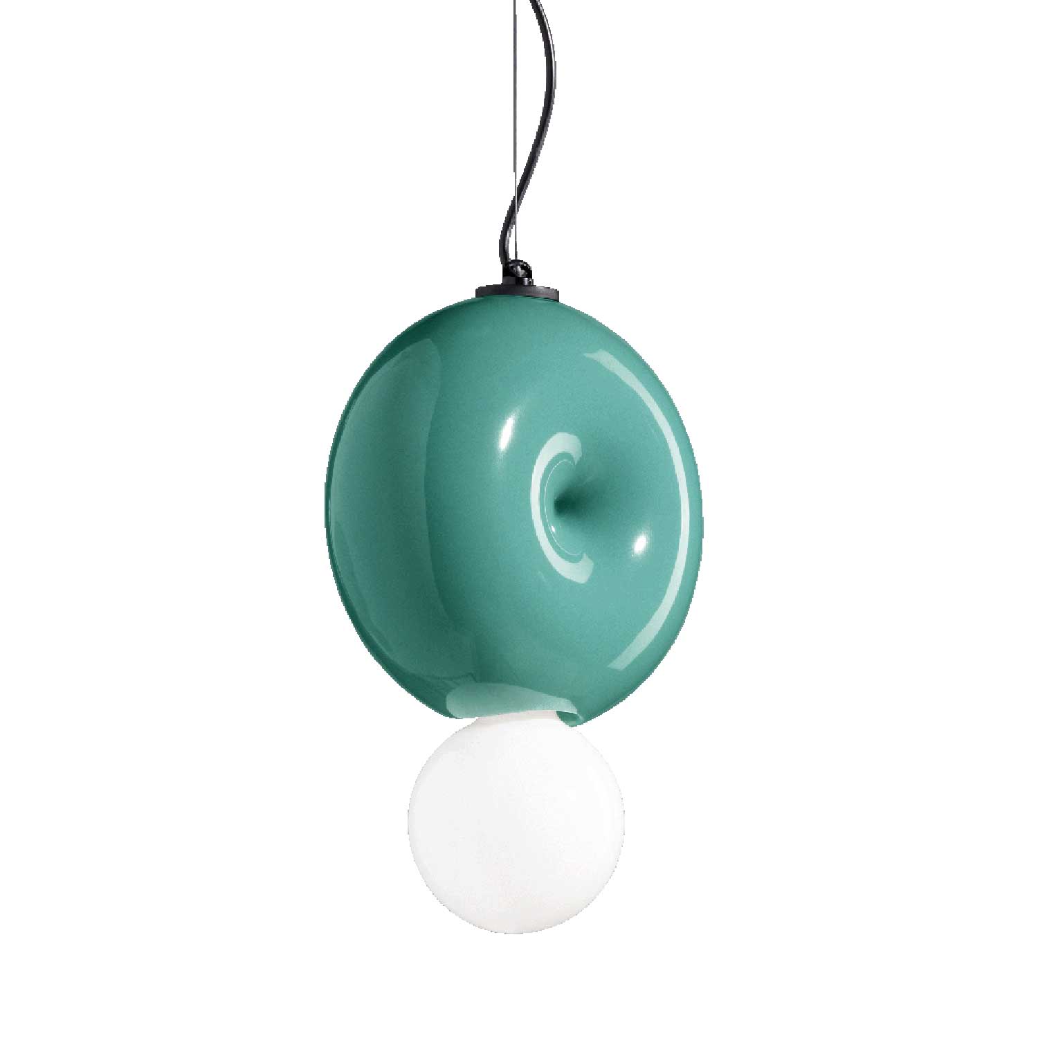 Bumbum - Lustre design en céramique colorée pour cuisine