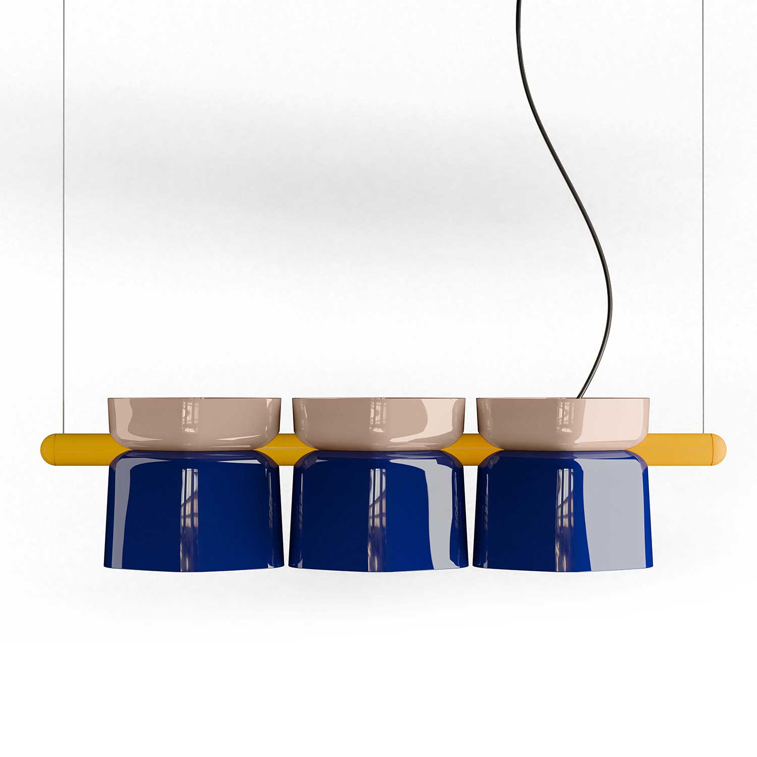 Yakitori - Contemporary design ceramic chandelier for dining room