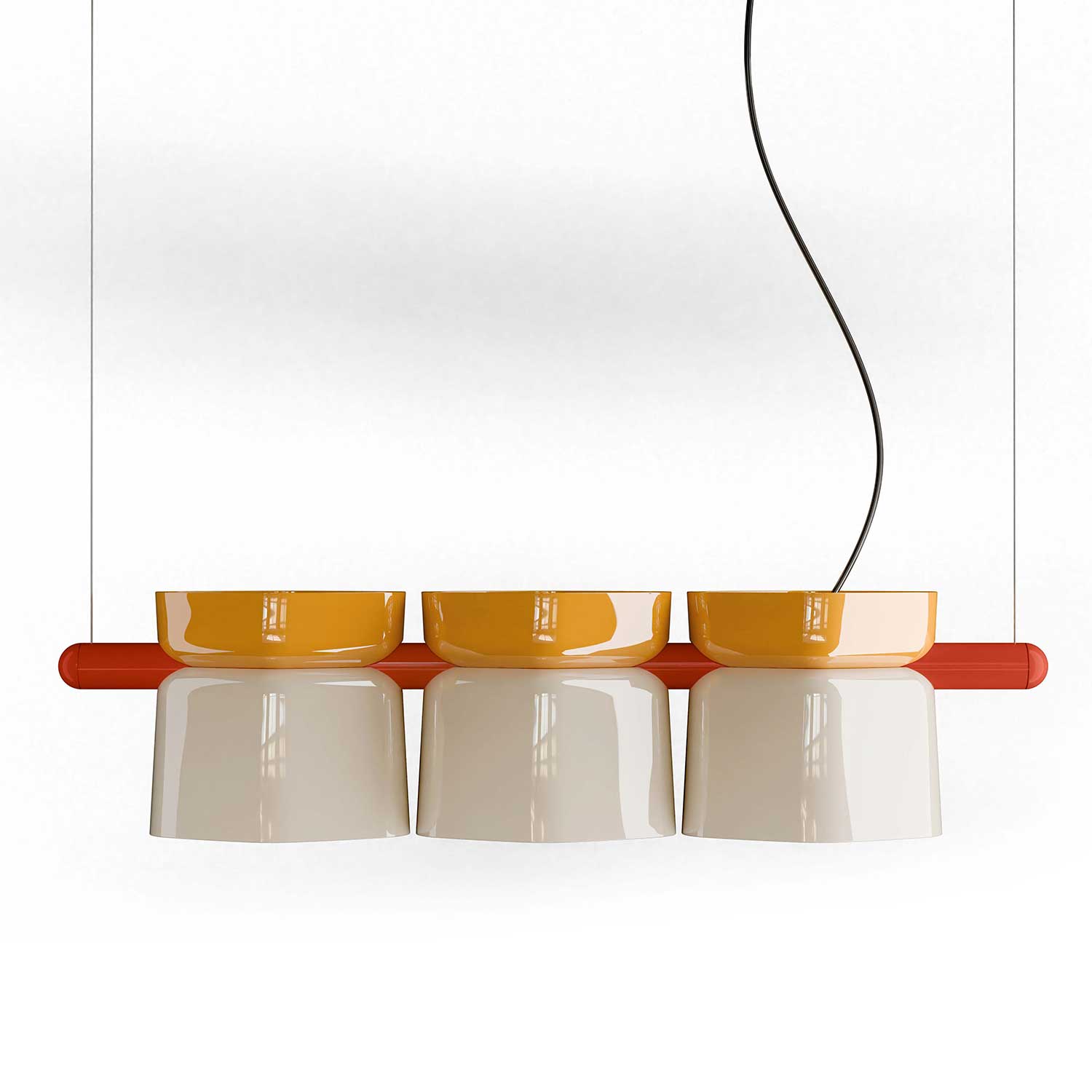 Yakitori - Lustre salle à manger en céramique design contemporain