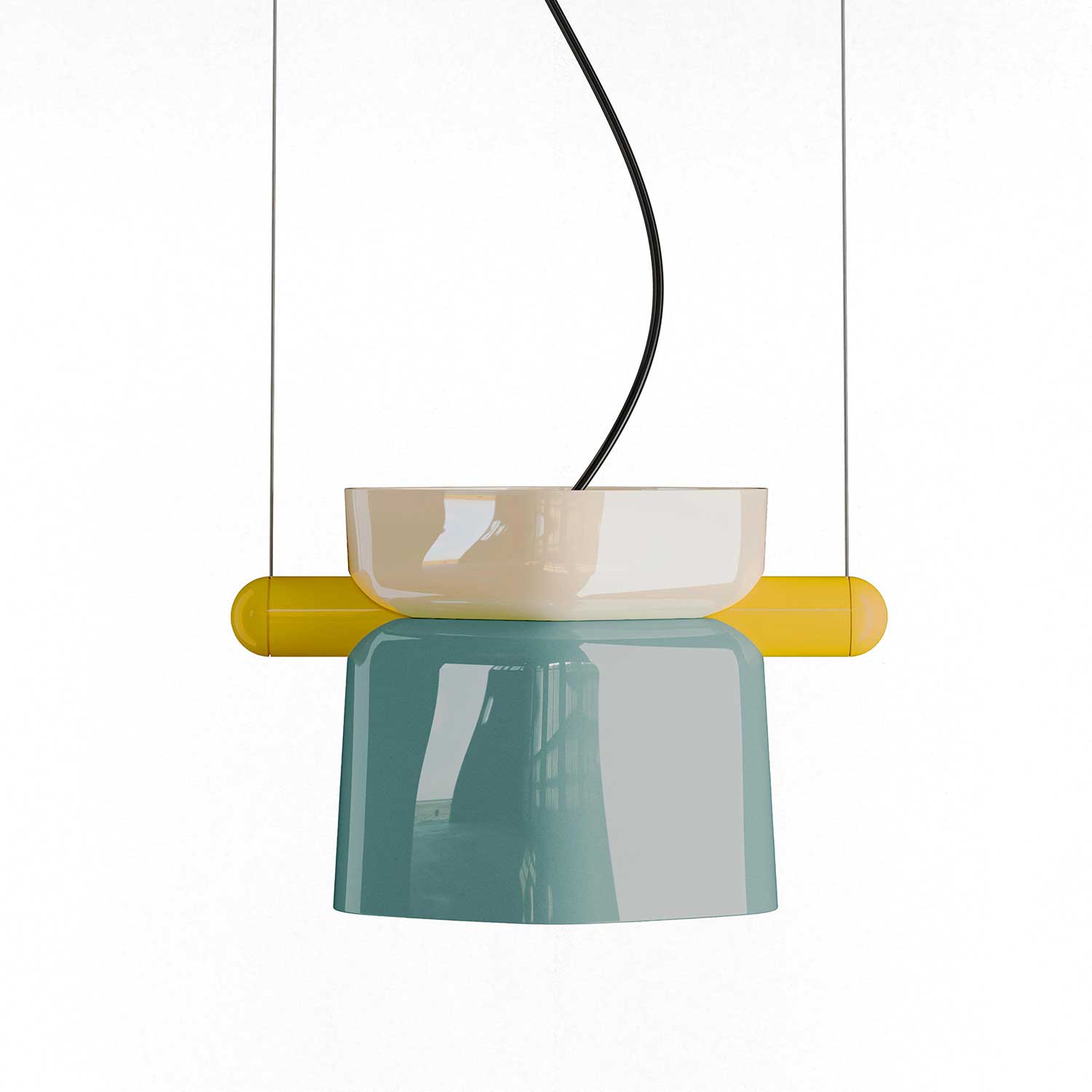 Yakitori - Ethnic design ceramic pendant light