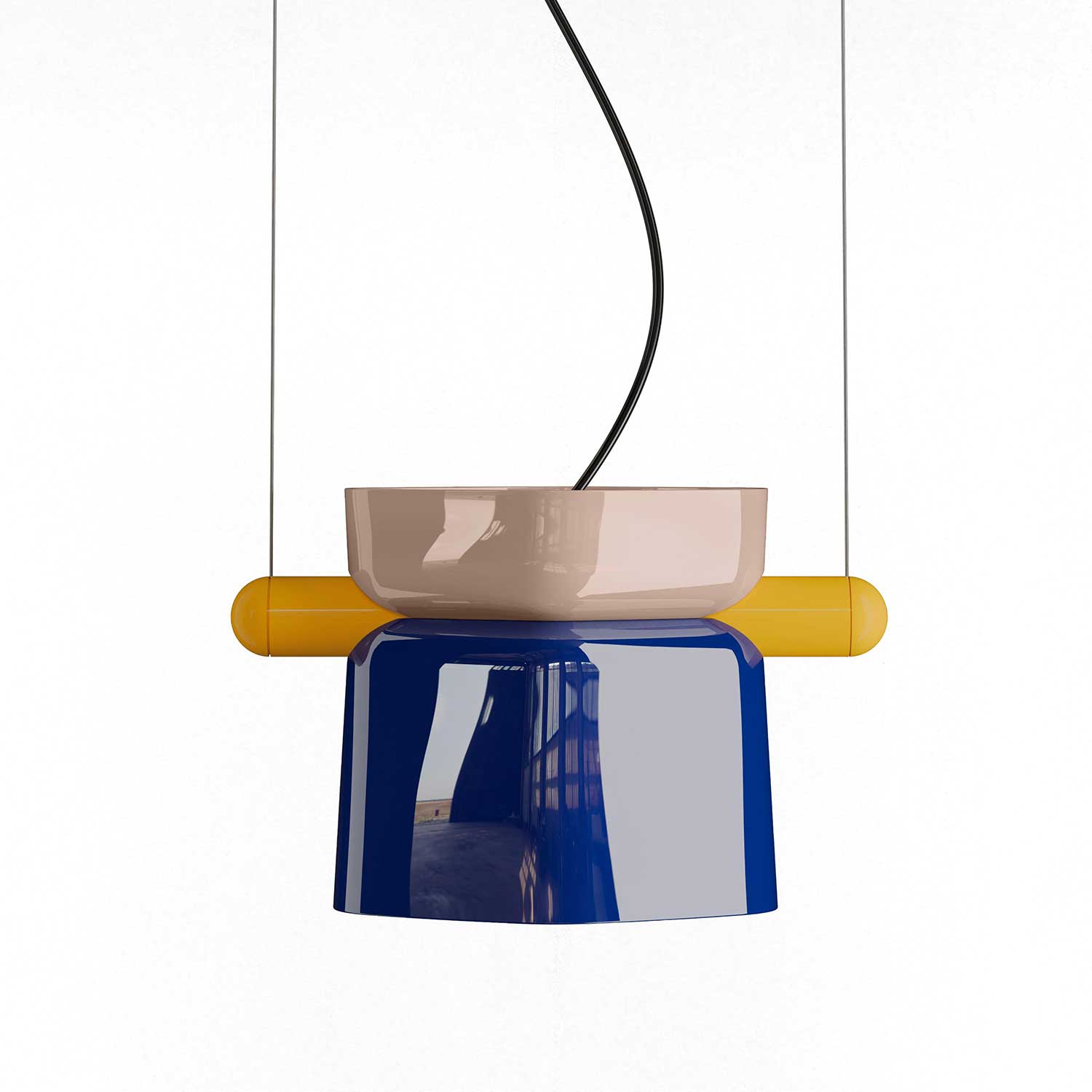 Yakitori - Ethnic design ceramic pendant light