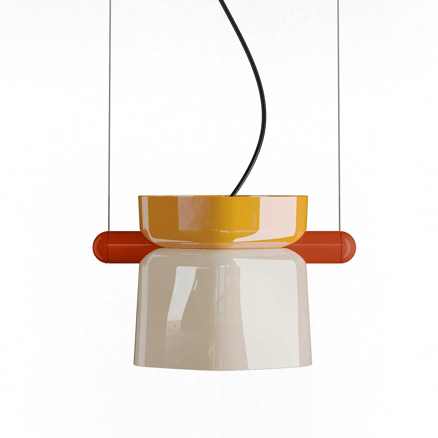 Yakitori - Ethnic design ceramic pendant light