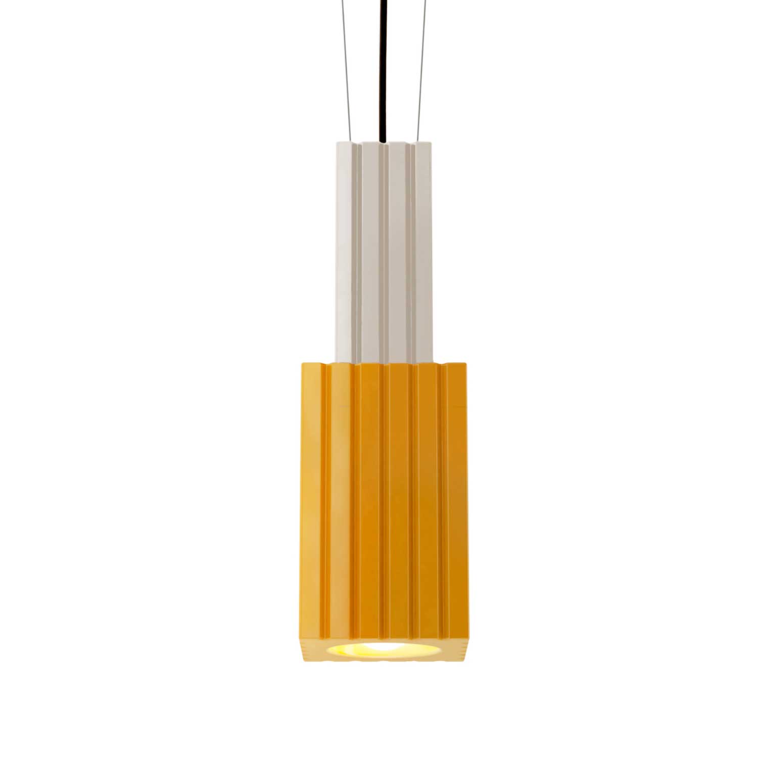 Metra - Suspension en céramique contemporaine pour restaurant