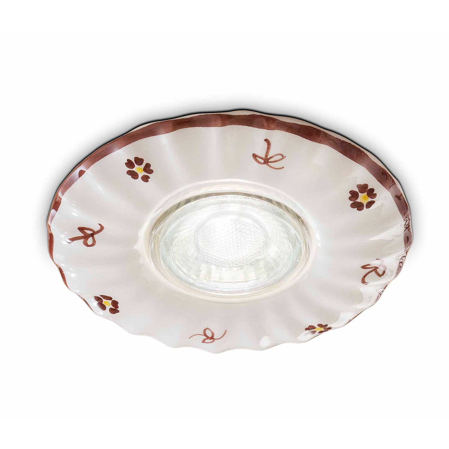 Pescara - Spot in ceramica floreale stile vintage