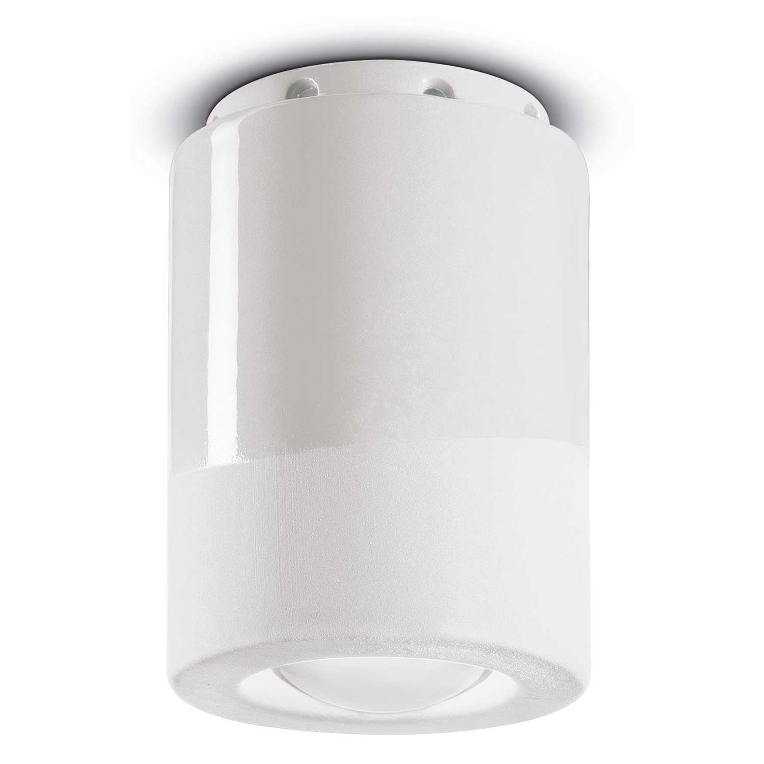 Pi - Lampe plafonnier en céramique coloré pour cuisine éclectique