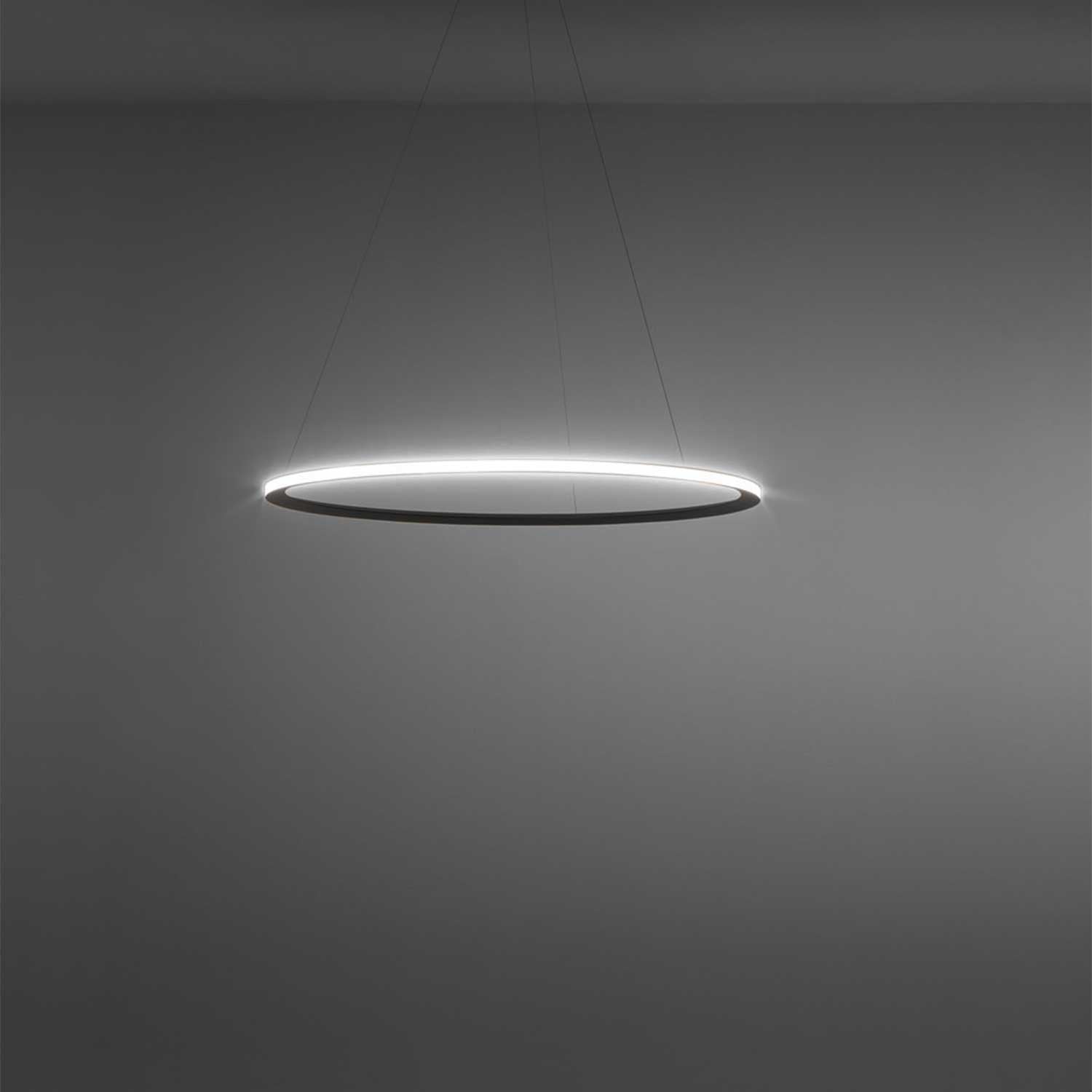 Circular Outward - Large LED ring design chandelier for living room