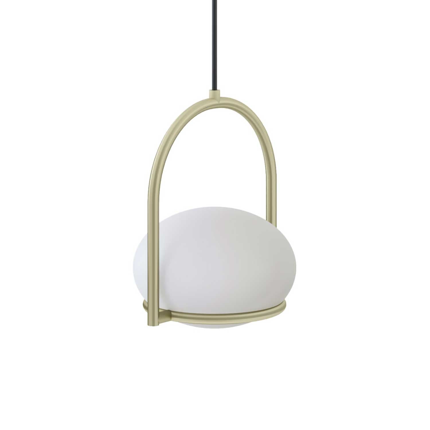Coco Single - Sospensione design sfera in acrilico moderno