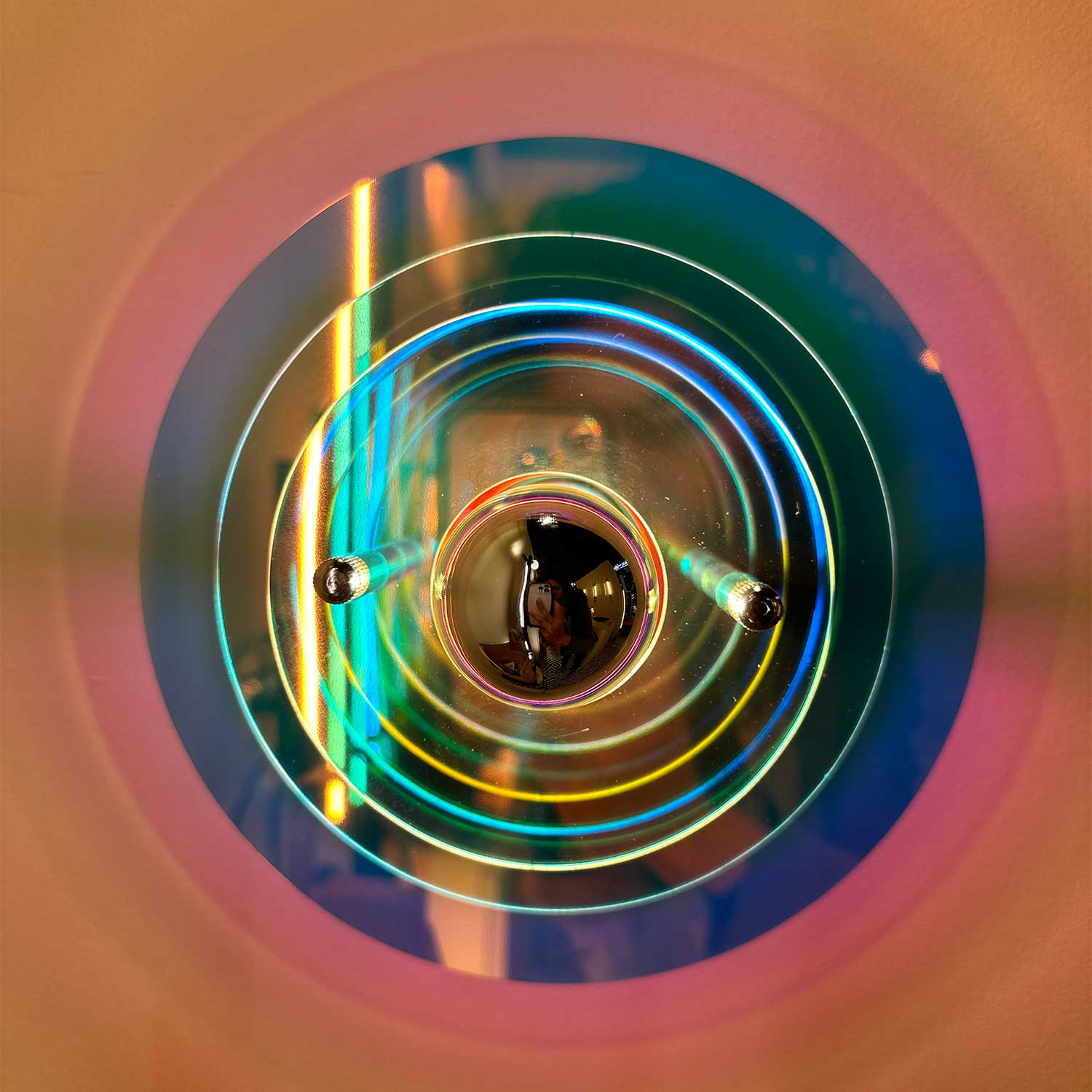 Aurore - Applique murale colorée avec lumière multicolore