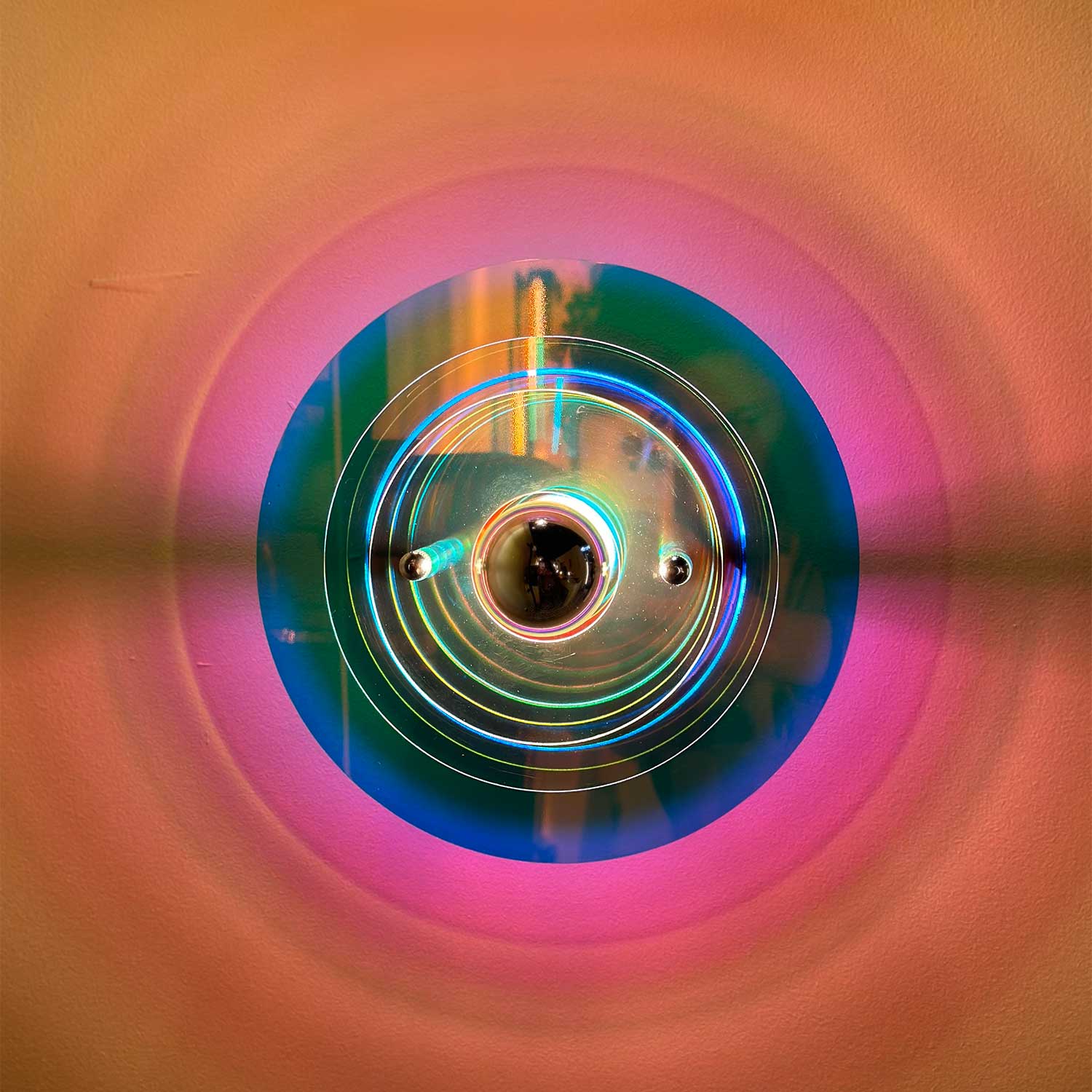 Aurore - Applique murale colorée avec lumière multicolore