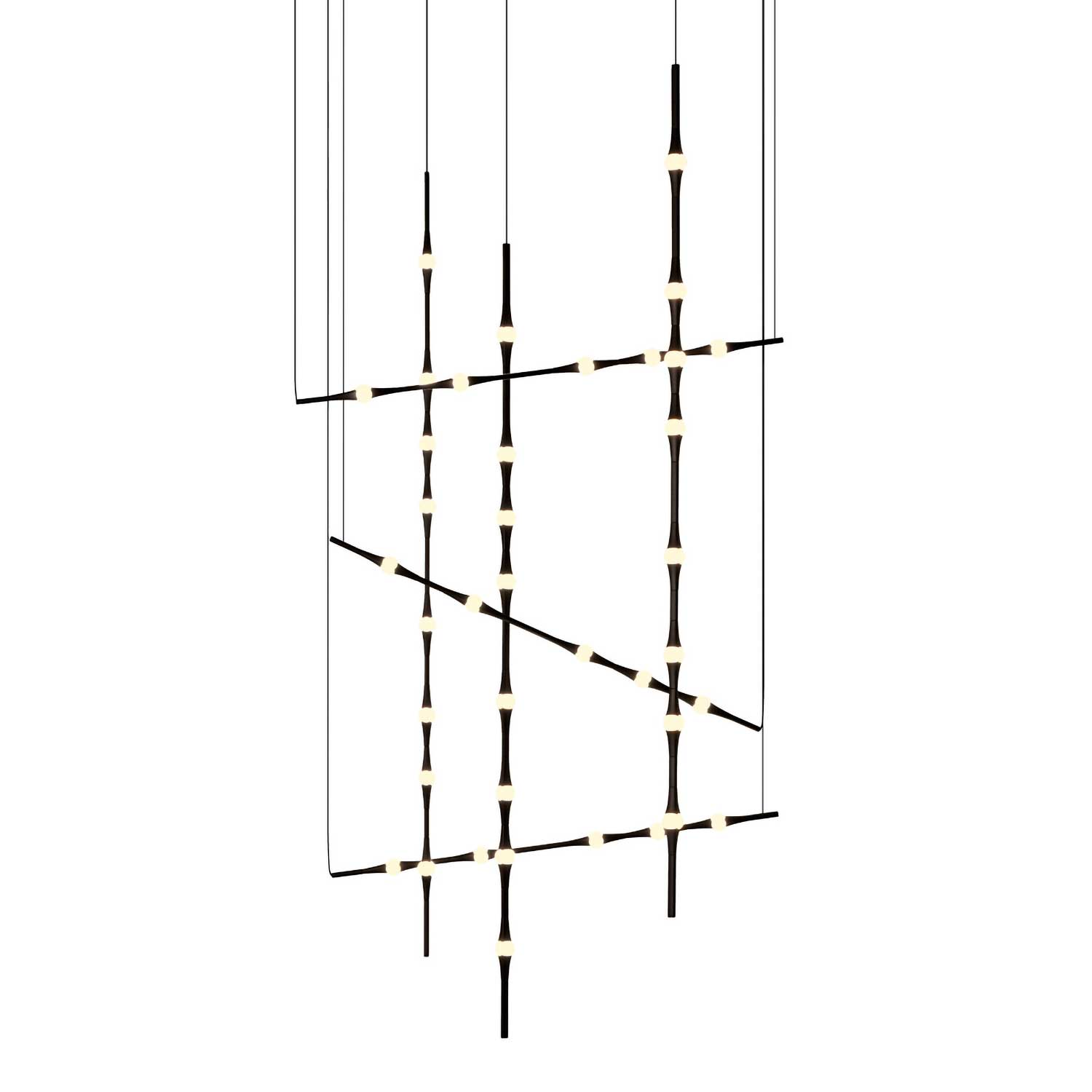 Dew - Suspension LED moderne architecturale pour salon