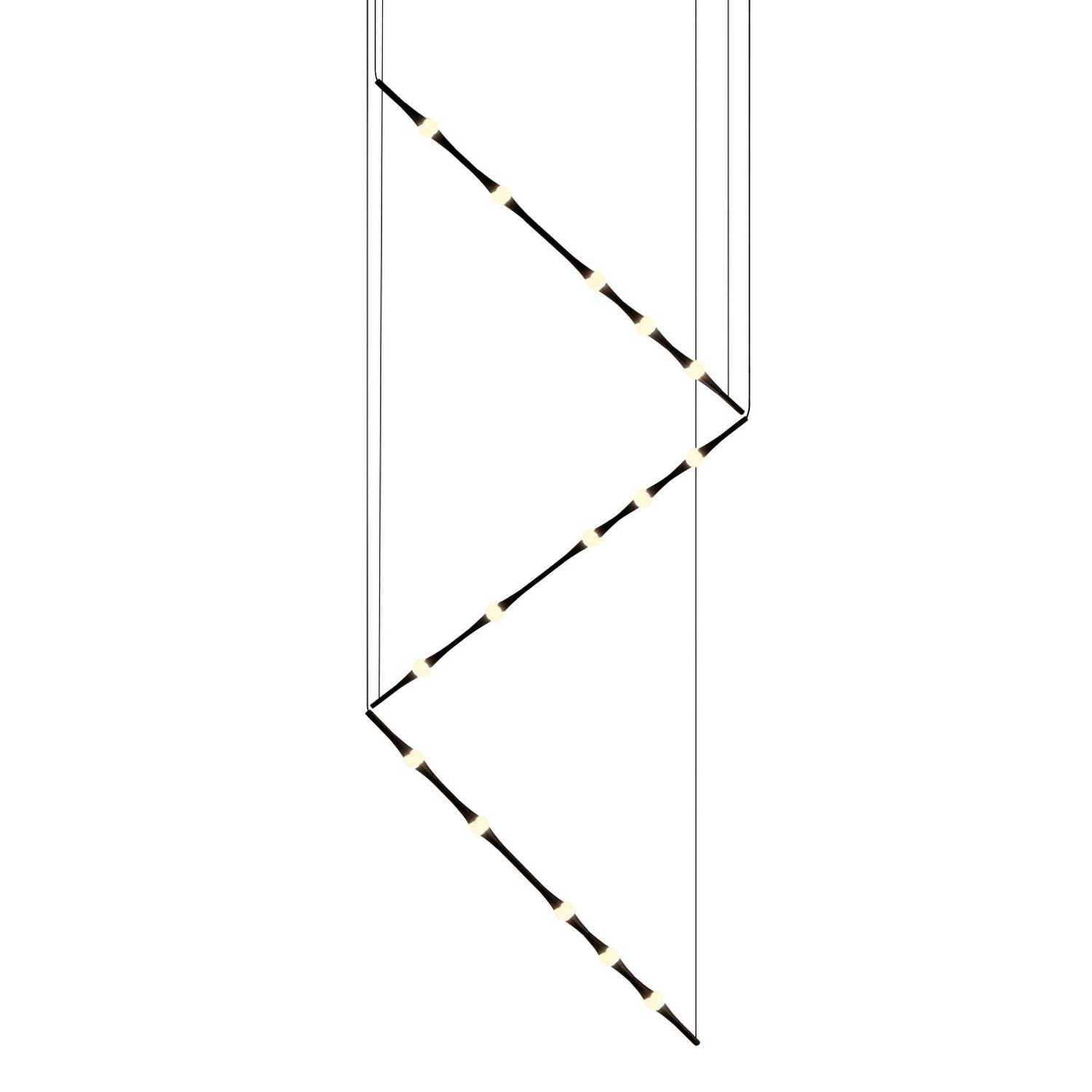 Dew - Suspension LED moderne architecturale pour salon