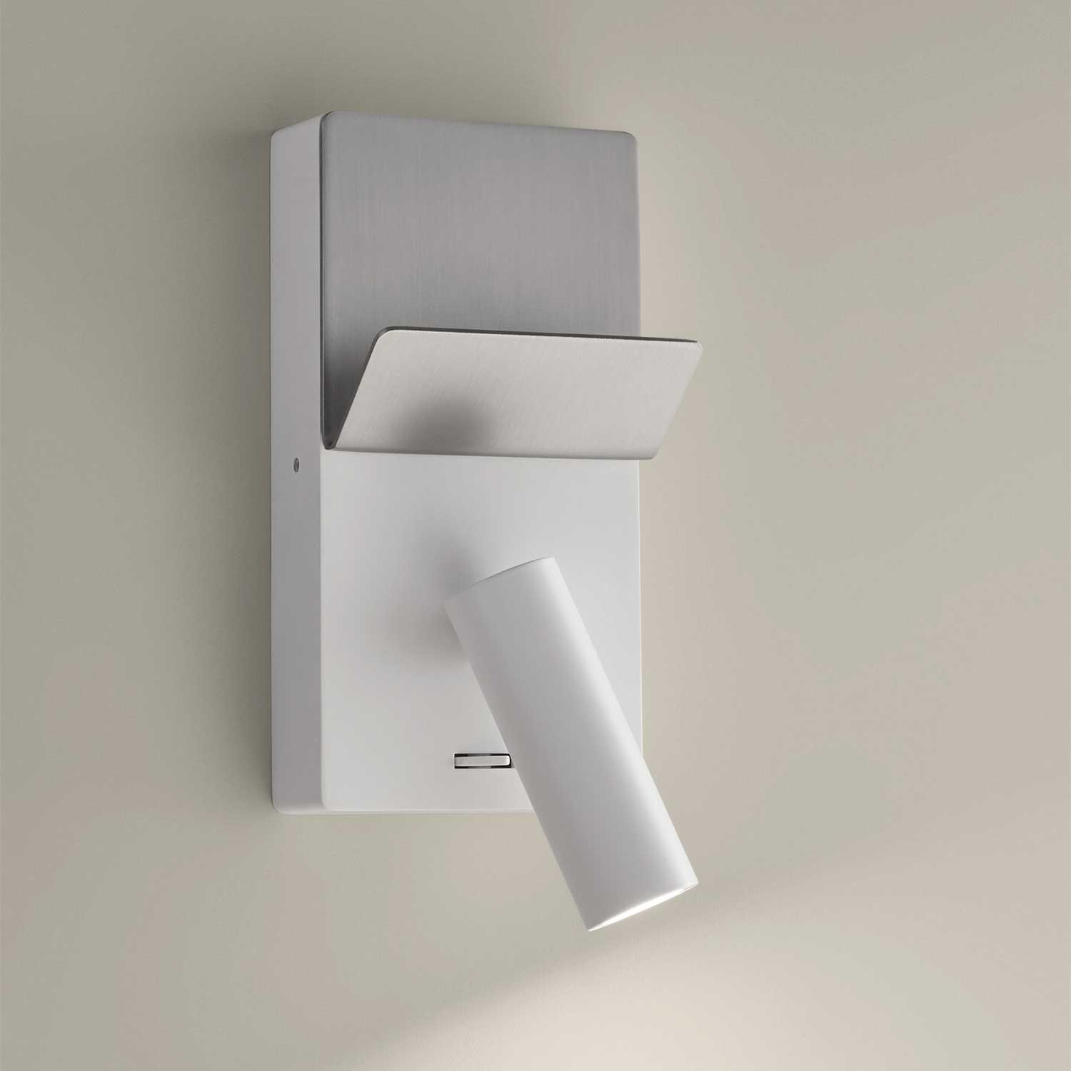 E-lamp Mini - Wall reading lamp with LED and USB-C charger