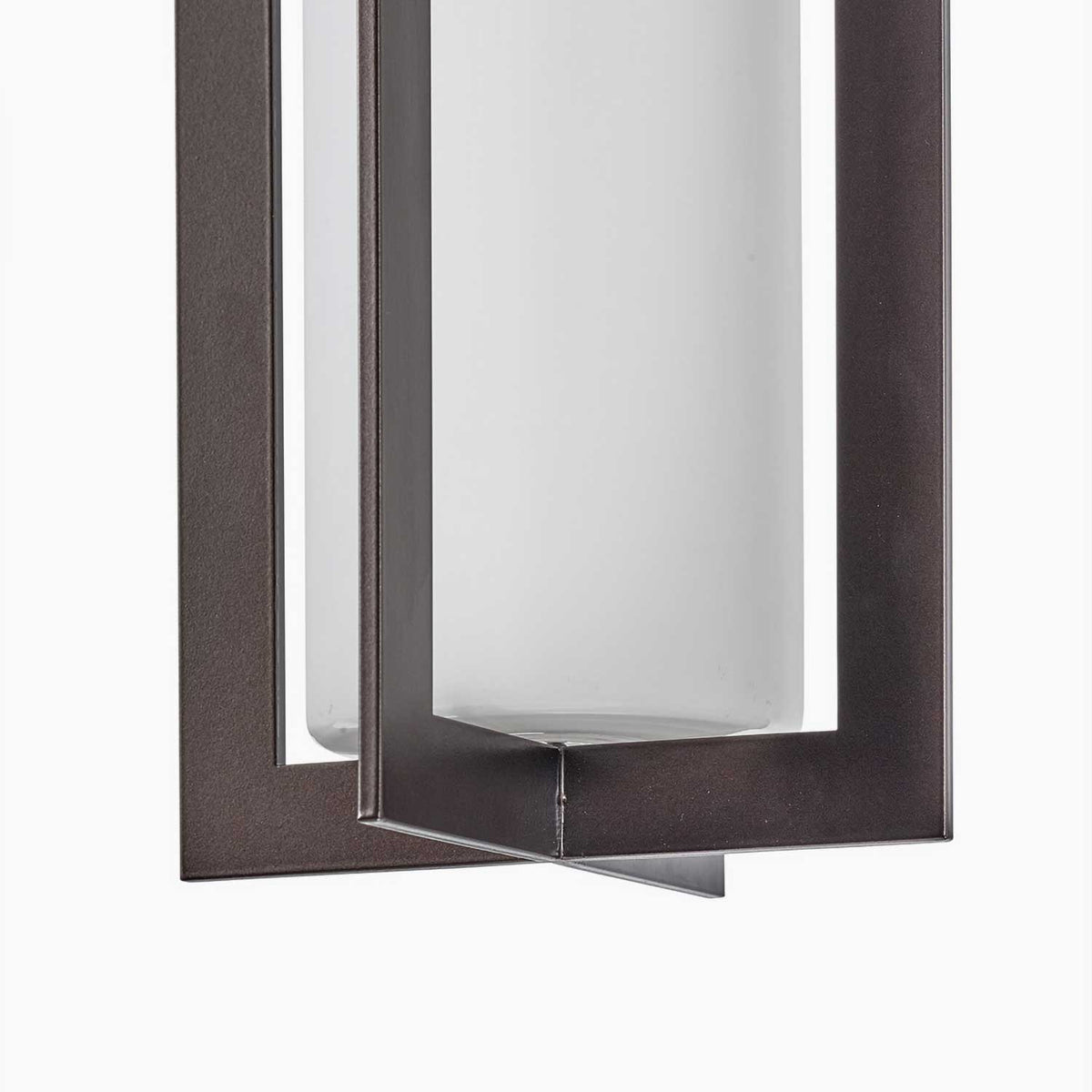 Cage - Suspension en acier et verre, style minimaliste