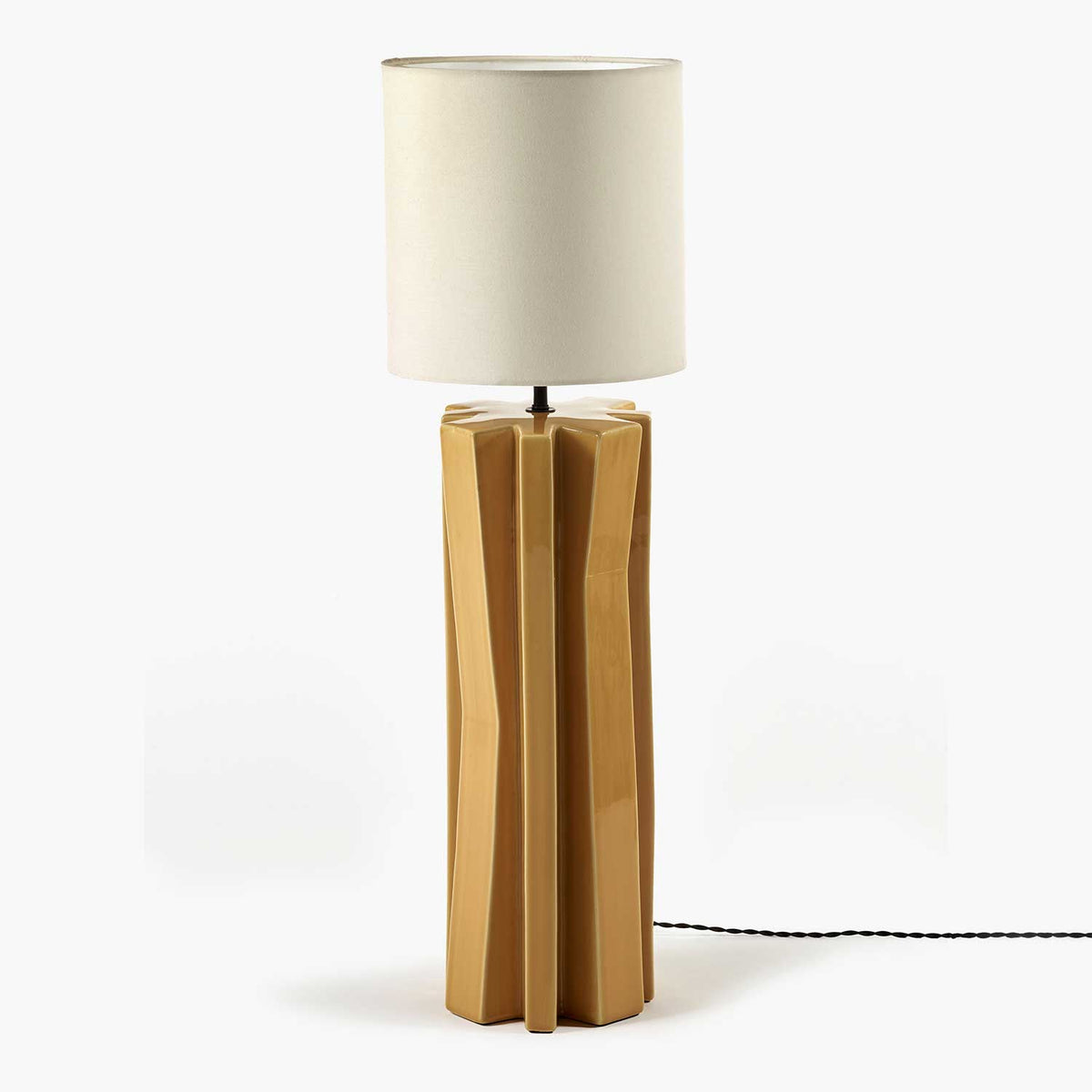 Yucca °3 - Lampe à poser en grès