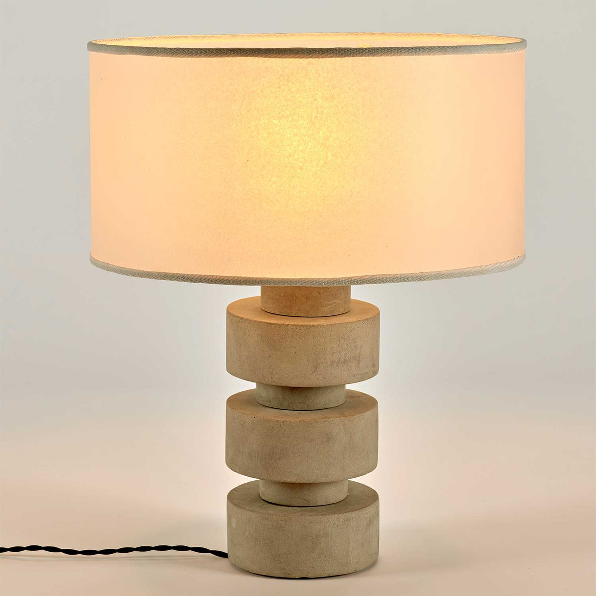 Disc - Lampe à poser en béton