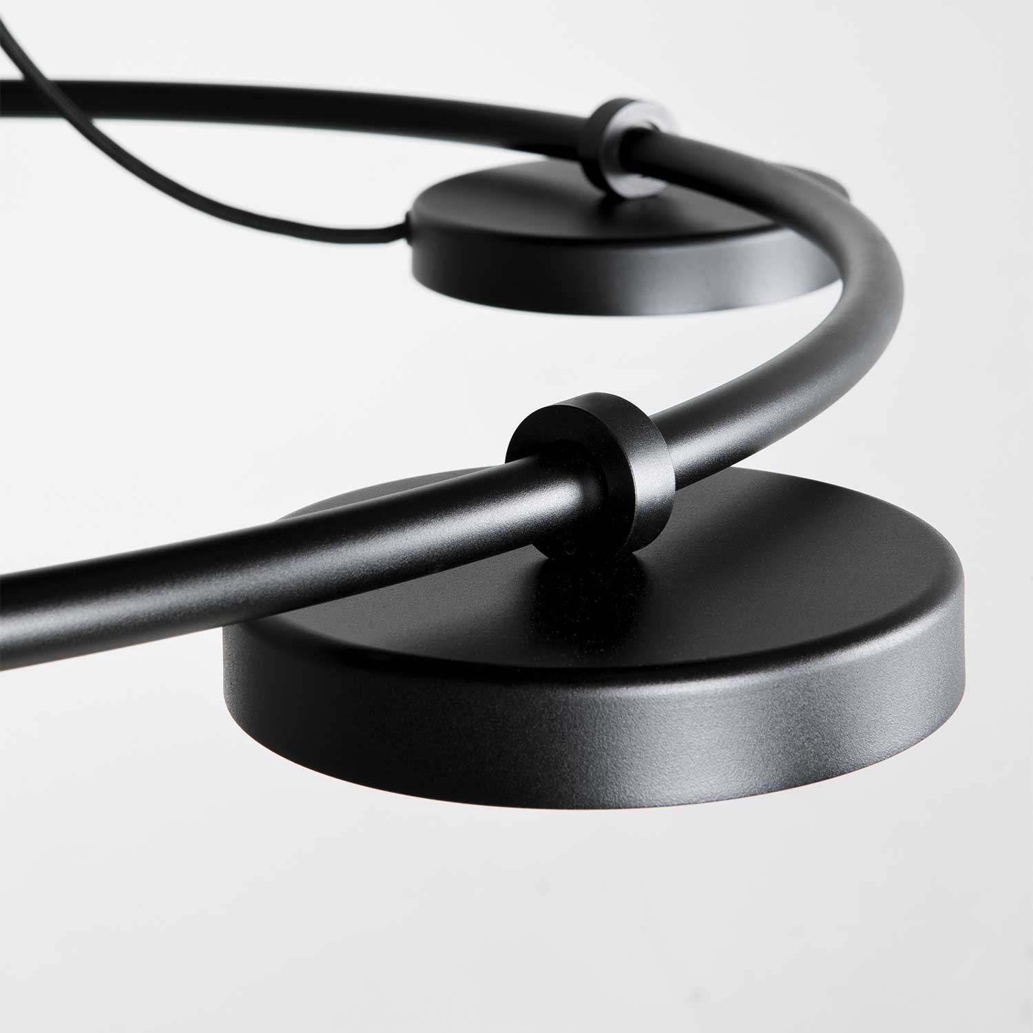 Aro - Contemporary entry hall chandelier with dimmable LED