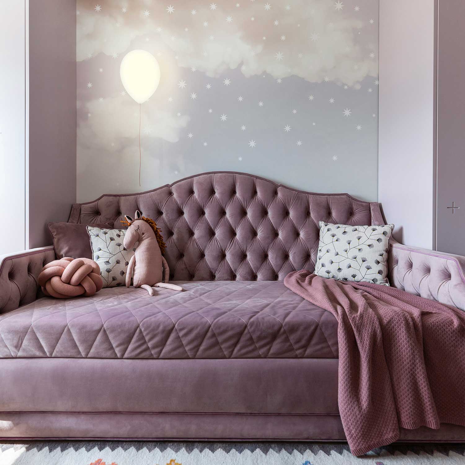 Balloon - Applique da parete a forma di palloncino per camera dei bambini