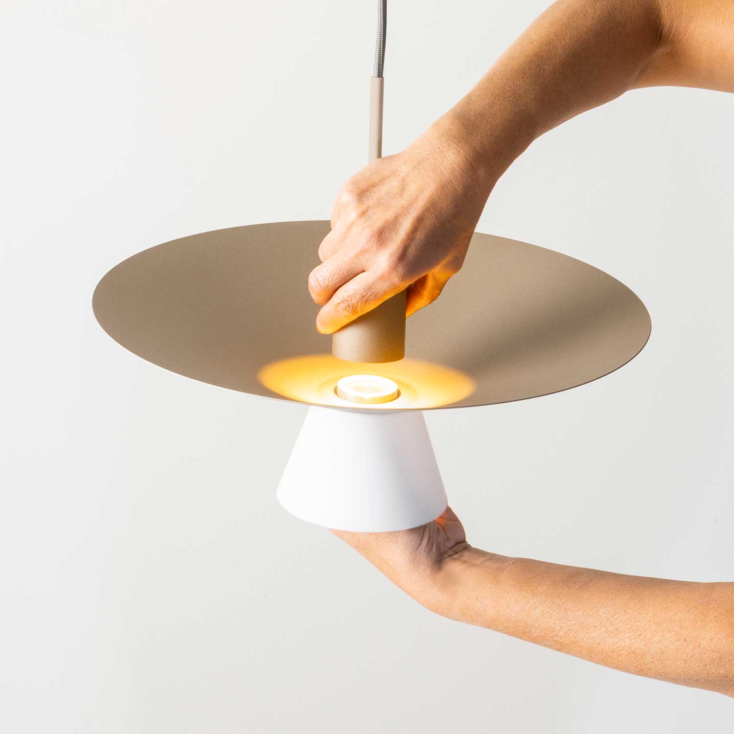 Belt - Suspension cuisine design en acier